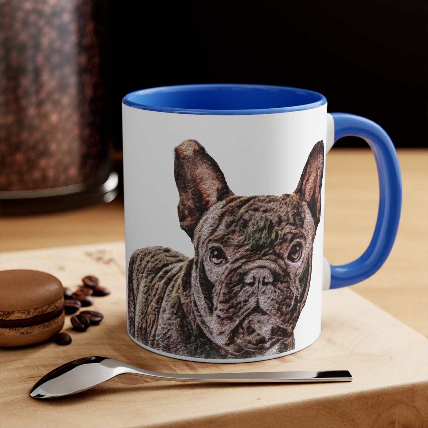 French Bulldog Accent Coffee Mug, 11oz