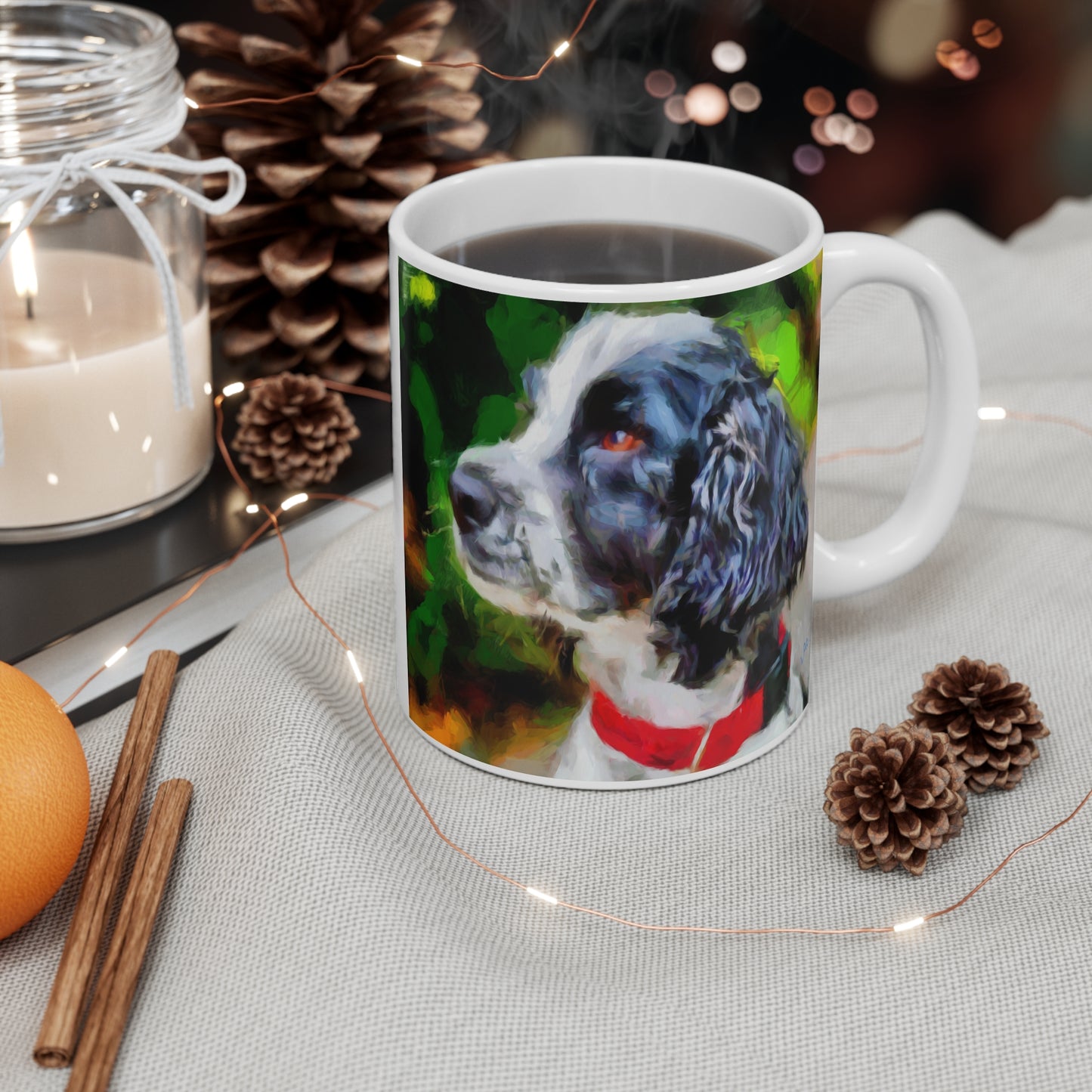 Enchanting English Cocker Spaniel 'Tango' Ceramic Mug 11oz