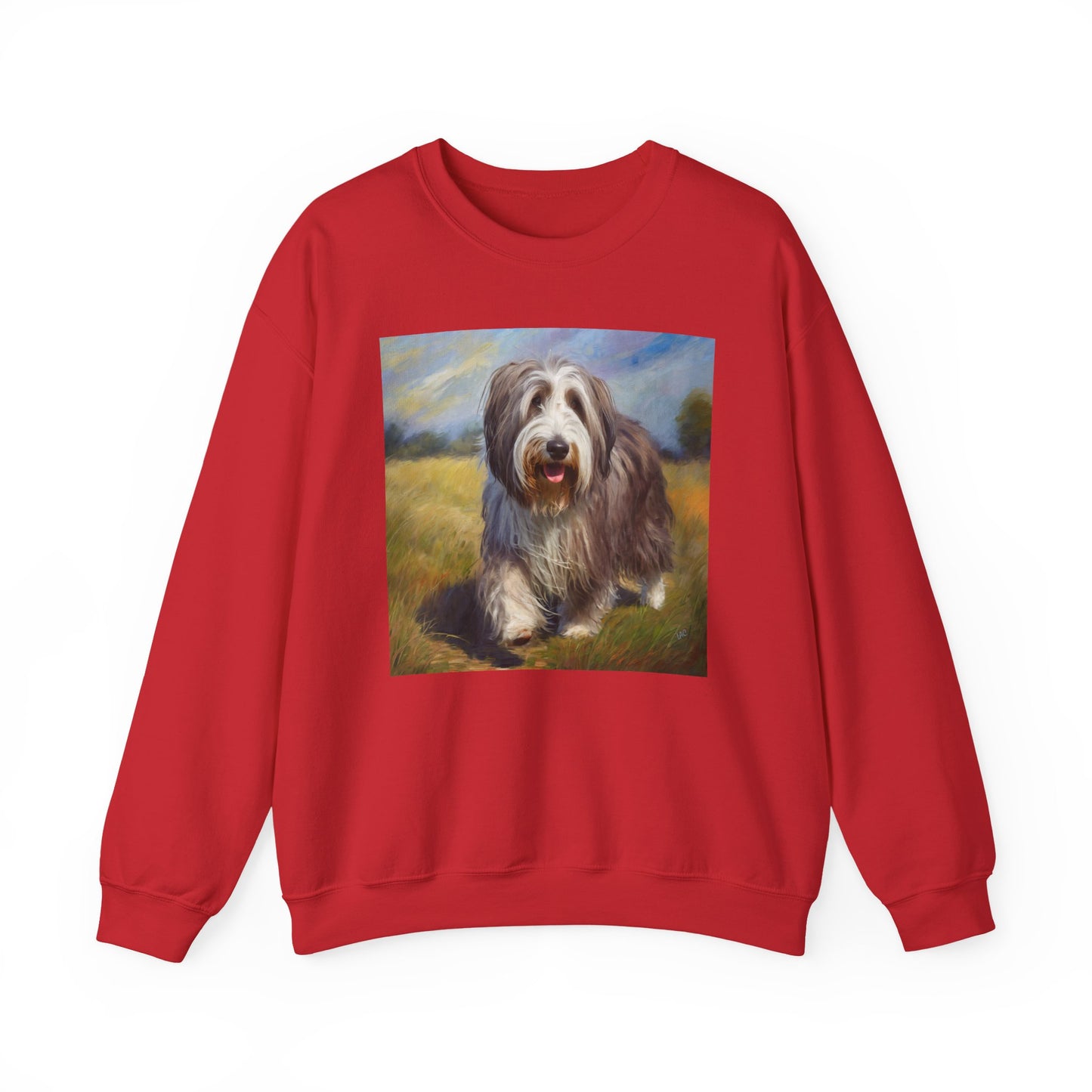Bearded Collie Charm Crewneck Sweatshirt