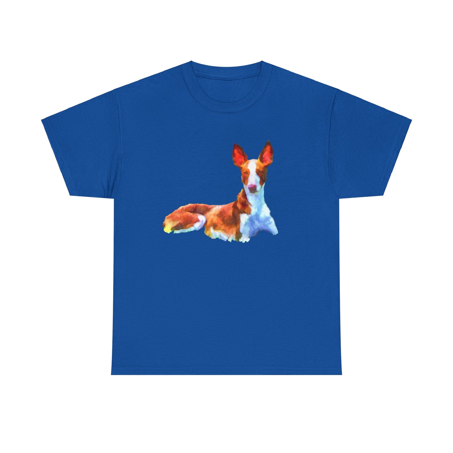 Classic Ibizan Hound Unisex Heavy Cotton Tee