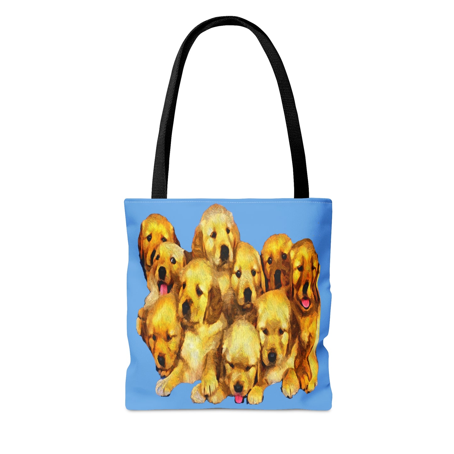 Golden Retriever Puppies Tote Bag