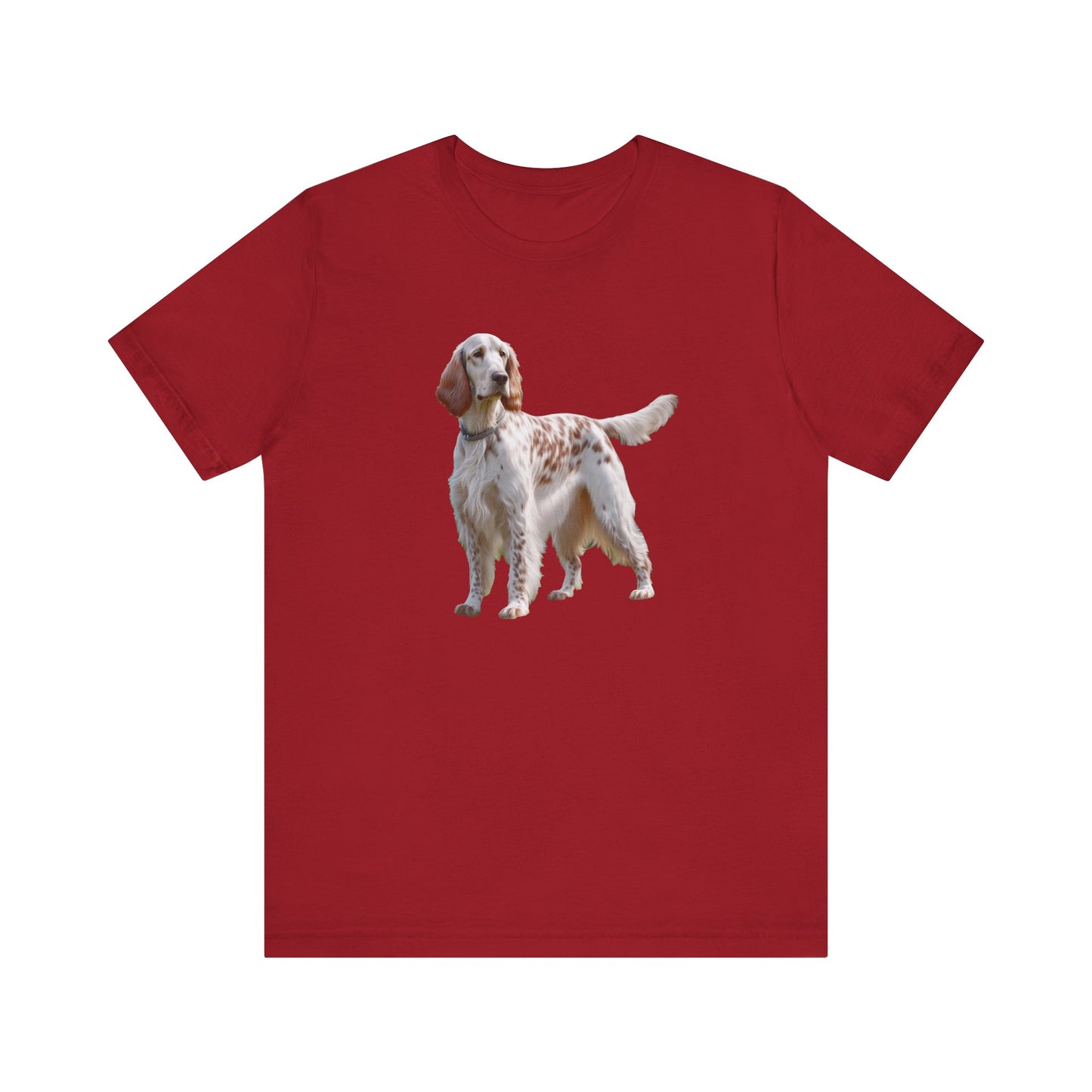 English Setter Unisex Jersey Short Sleeve Tee