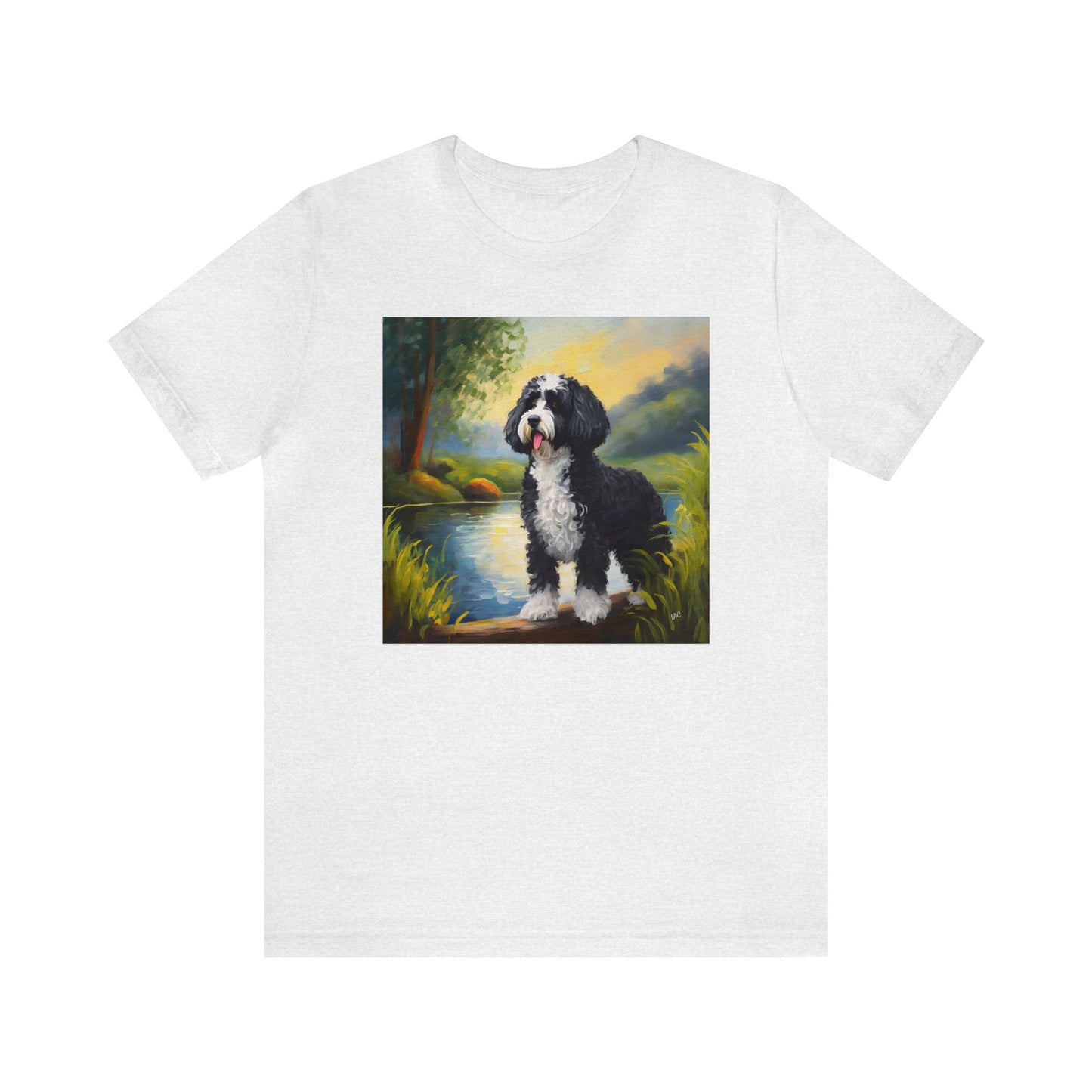 Portuguese Water Dog Jersey Short Sleeve Tee