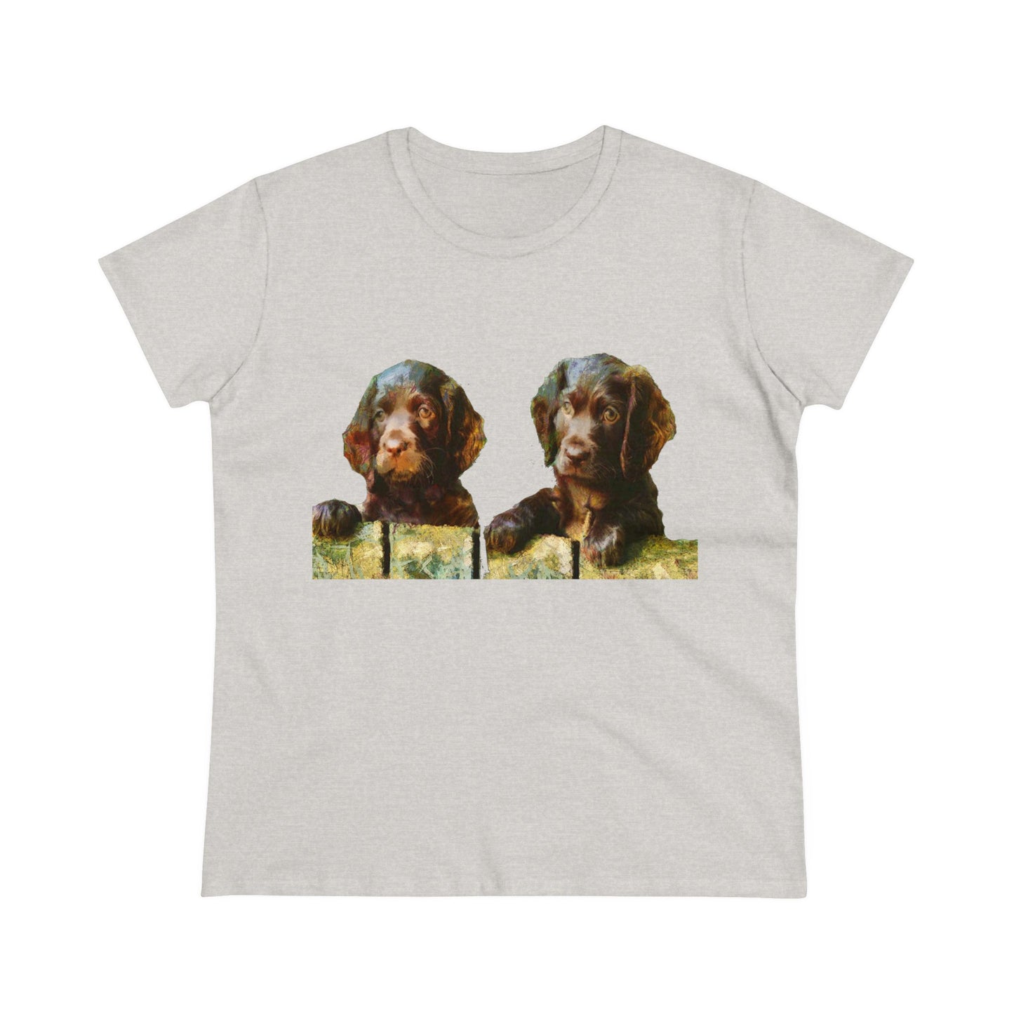 Boykin Spaniel Women's Midweight Cotton Tee