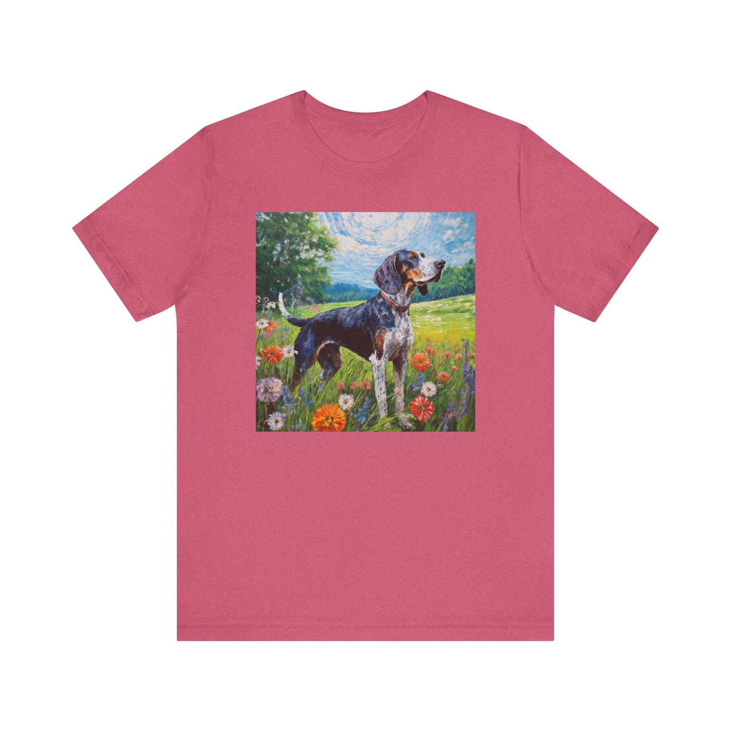 Bluetick Coonhound Unisex Jersey Short Sleeve Tee