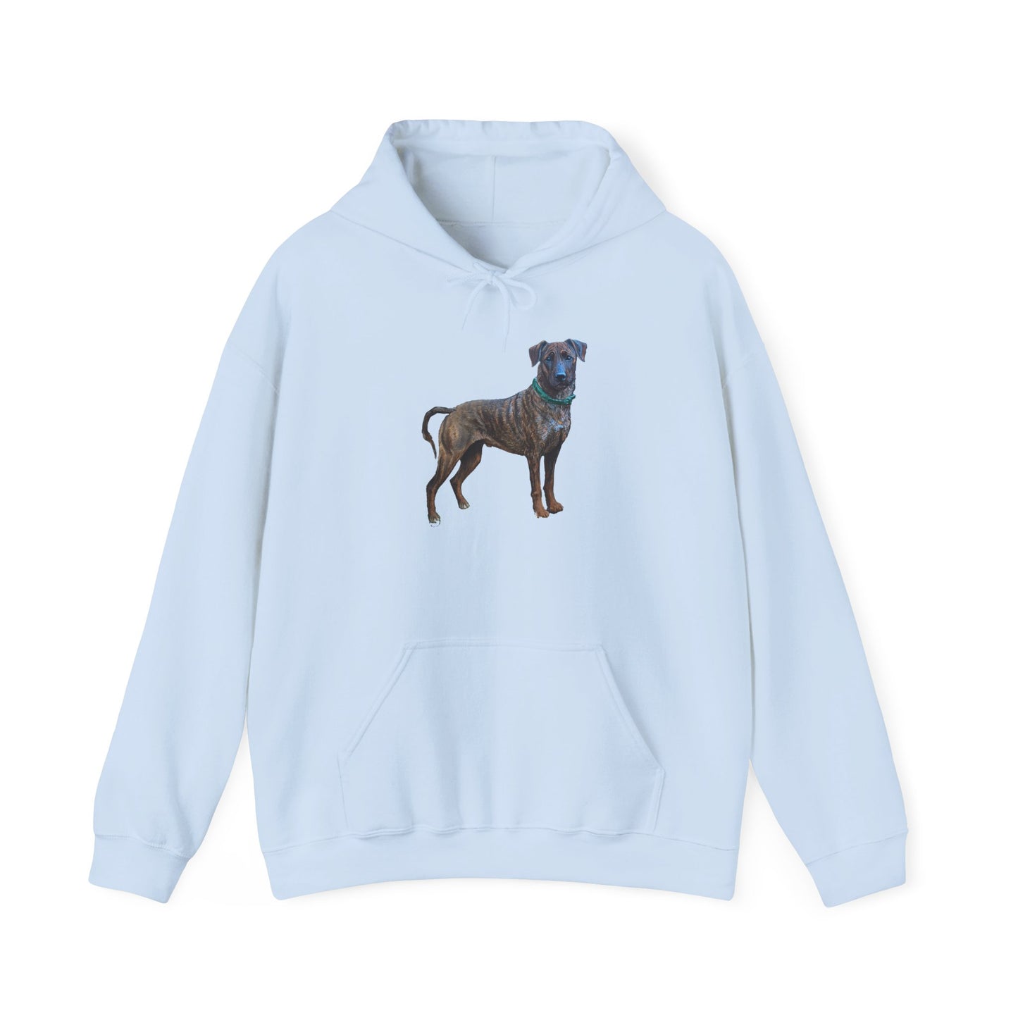 Treeing Tennessee Brindle Unisex 50/50 Hooded Sweatshirt