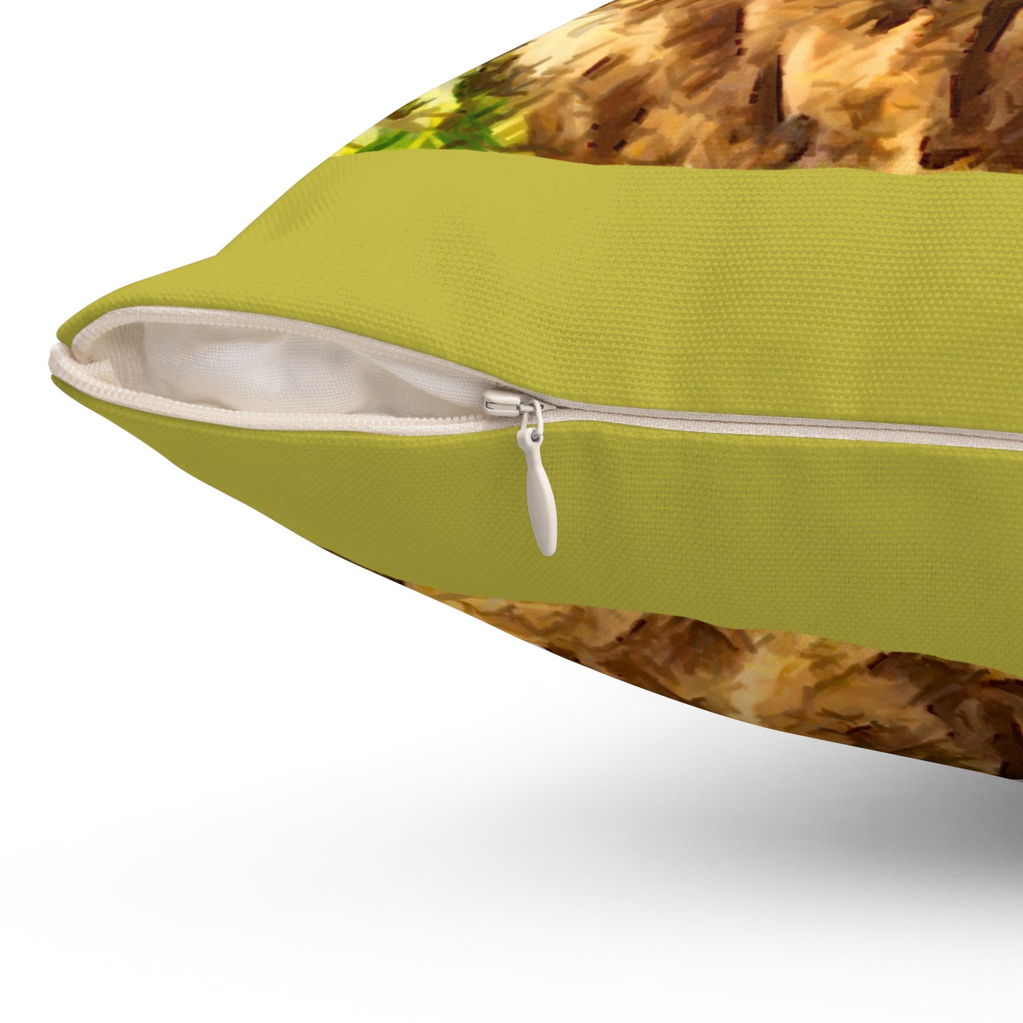 Nova Scotia Duck Tolling Retriever - Spun Polyester Throw Pillow