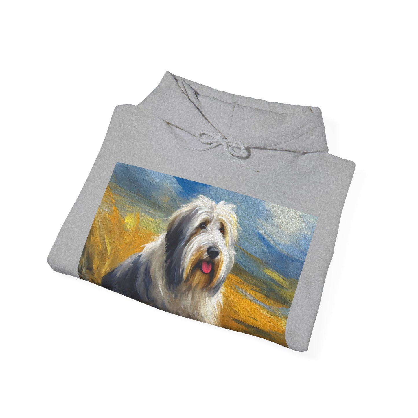 Old English Sheepdog Unisex 50/50 Hooded Sweatshirt