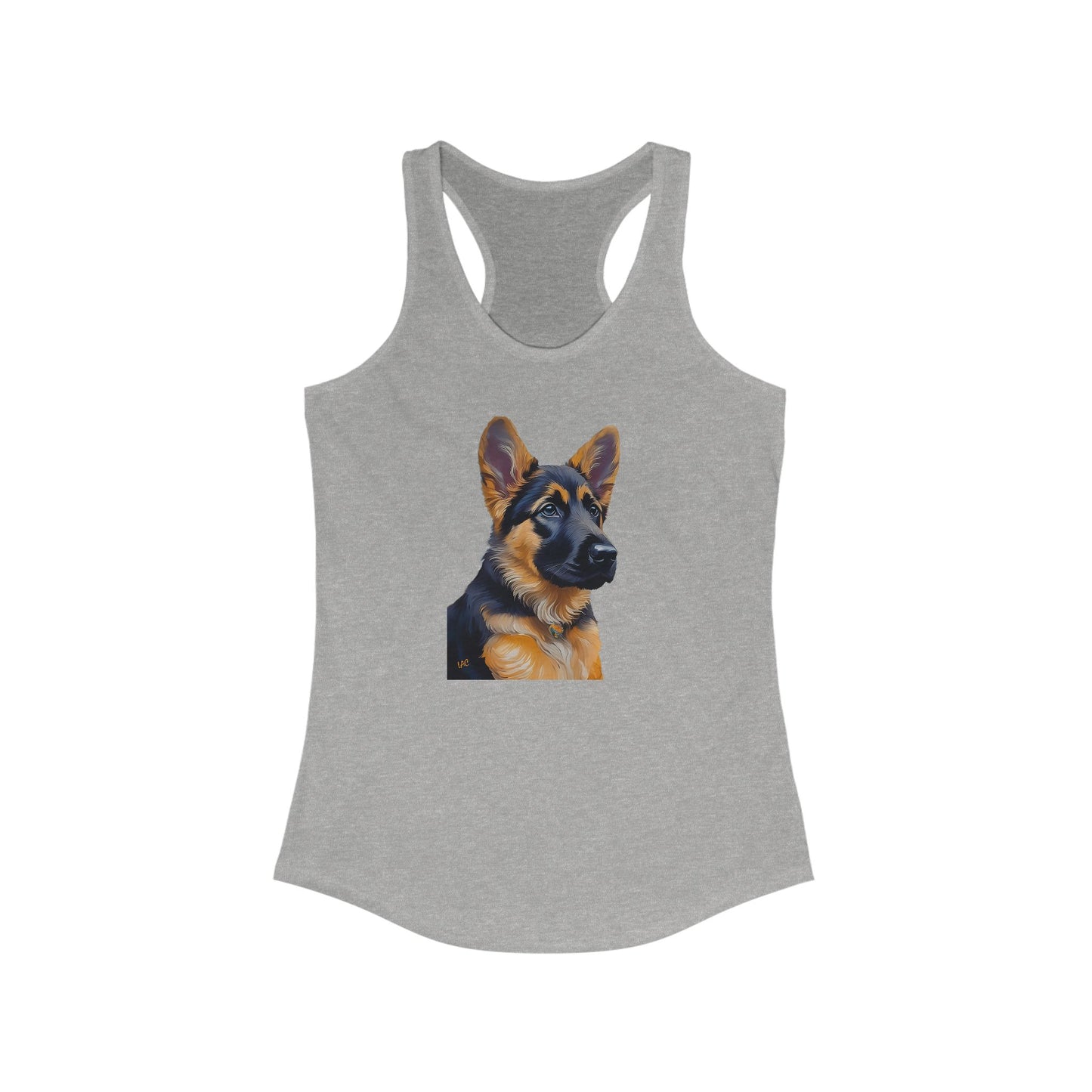 German Shepherd Puppy Women's Classic Racerback Tank
