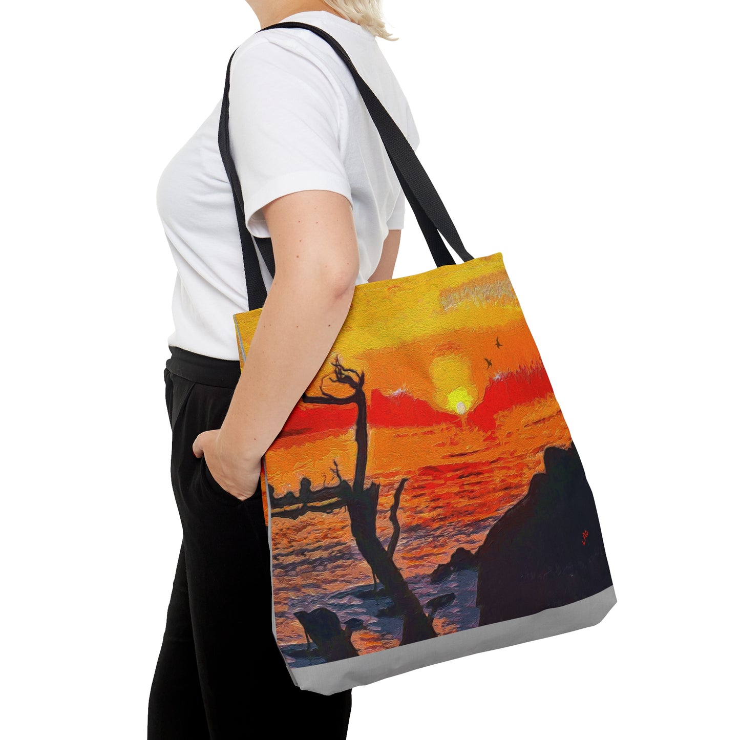 "Big Sur Sunset" Tote Bag