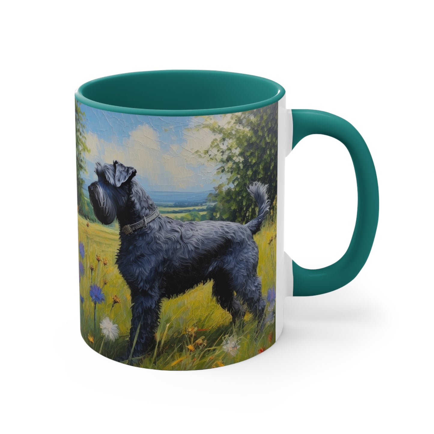 Kerry Blue Terrier 11oz Ceramic Accent Mug