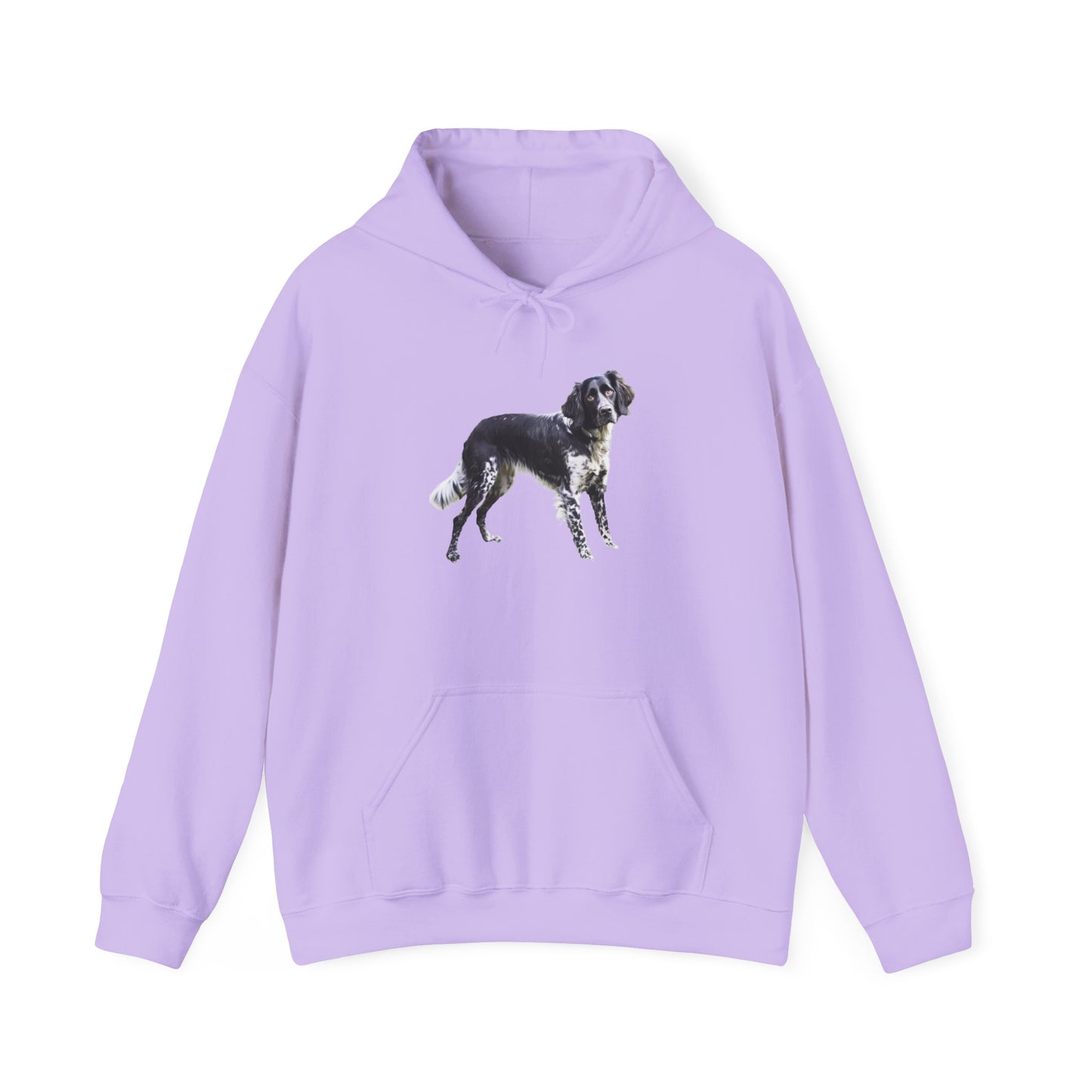 Large Munsterlander Unisex 50/50 Hooded Sweatshirt