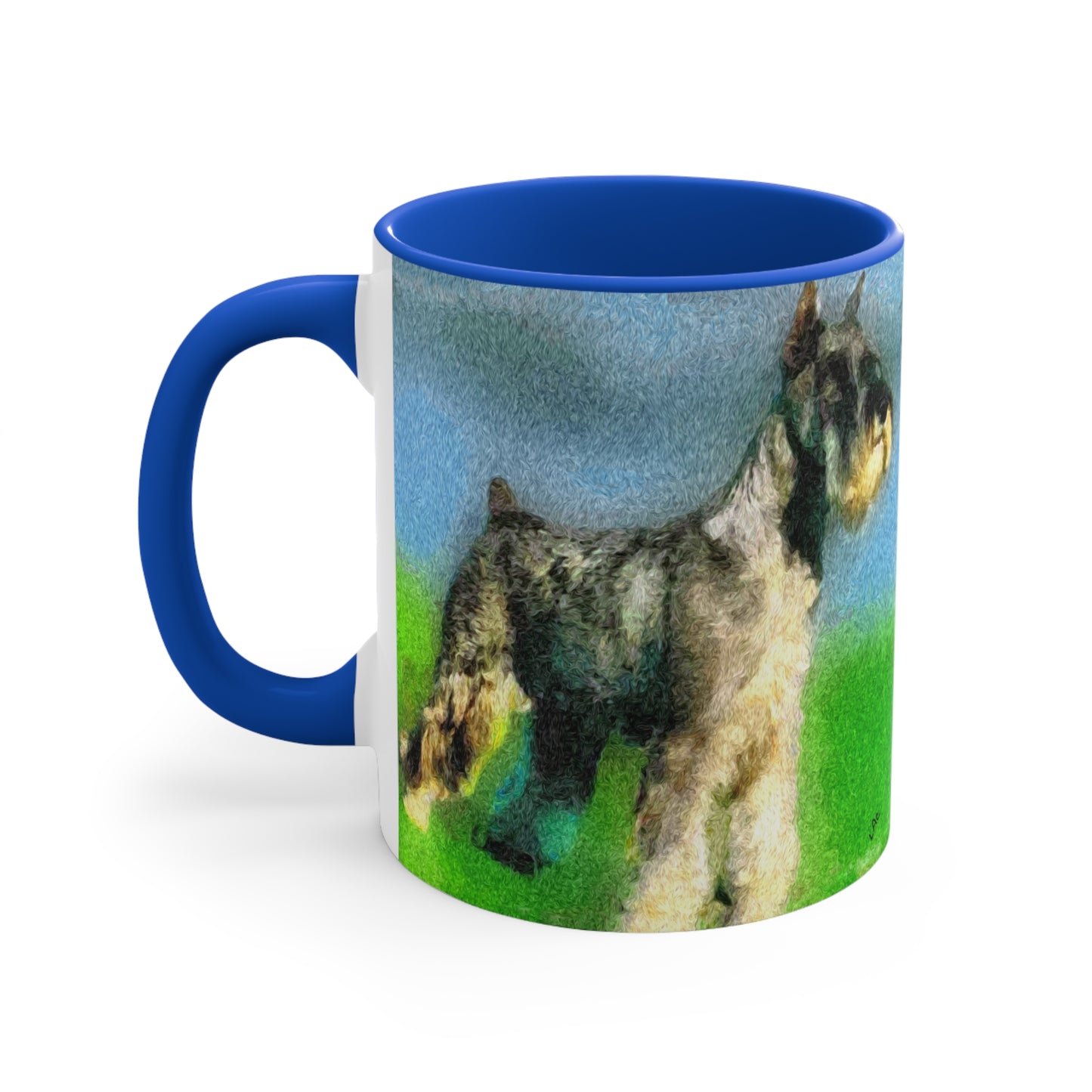 Standard Schnauzer Accent Coffee Mug, 11oz