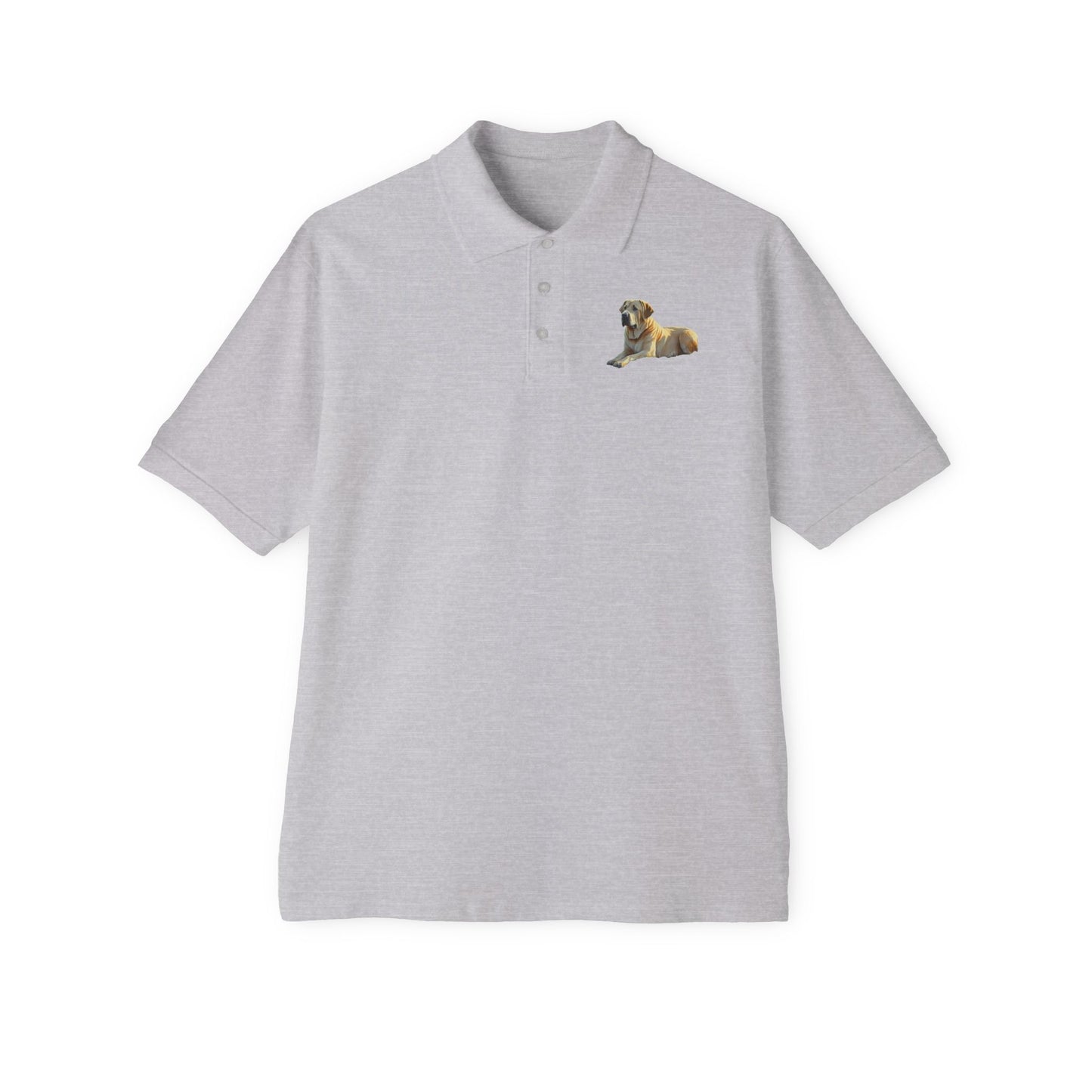 Broholmer - Danish Mastiff Men's Piqué Polo Shirt