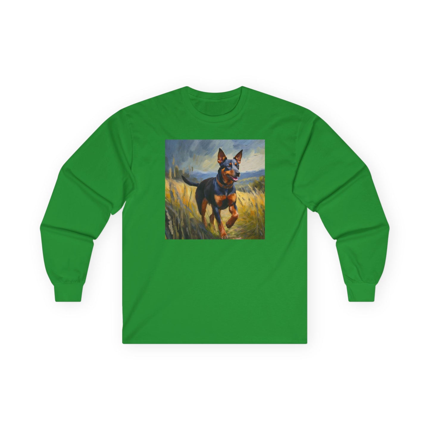 Lancashire Heeler Classic Cotton Long Sleeve Tee