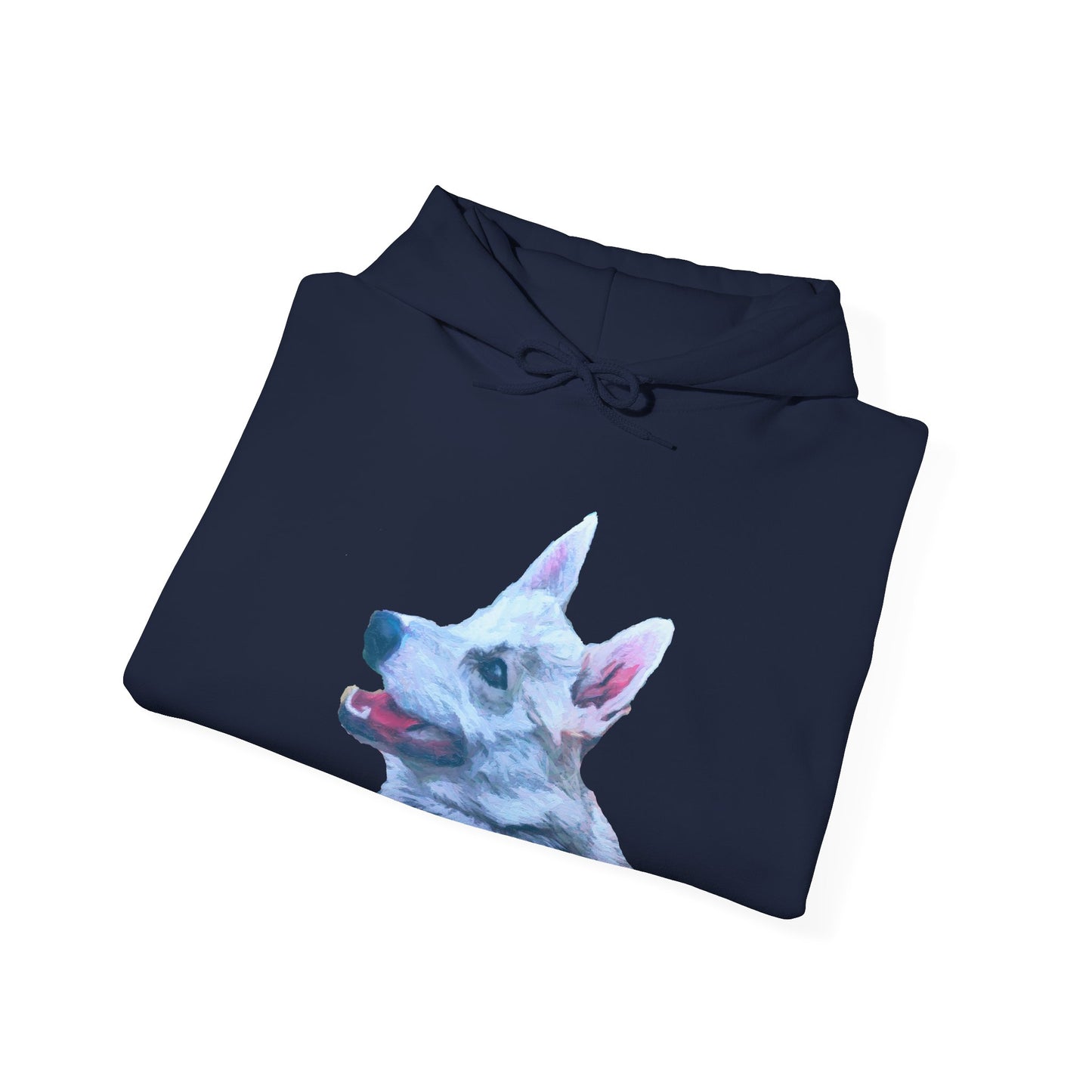 Norwegian Buhund - Unisex 50/50 Hoodie