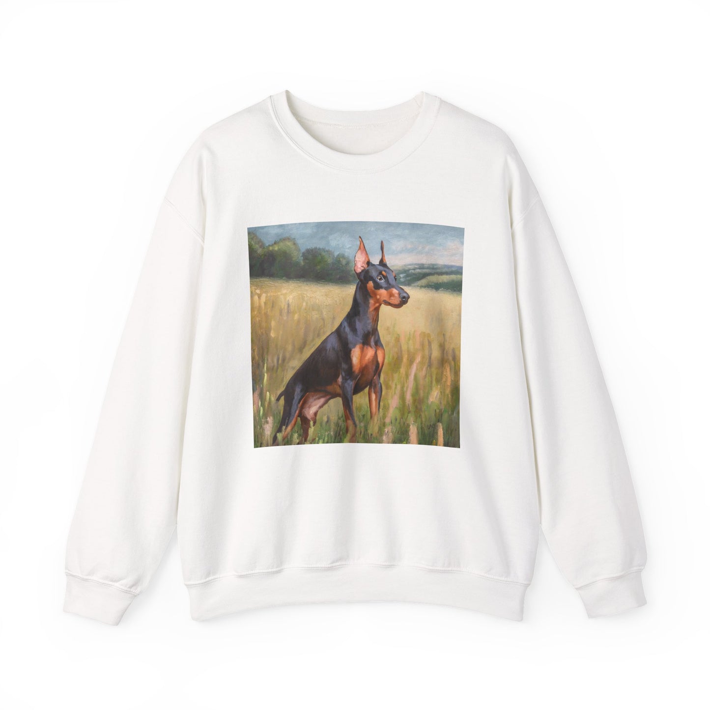 German Pinscher Unisex 50/50 Crewneck Sweatshirt