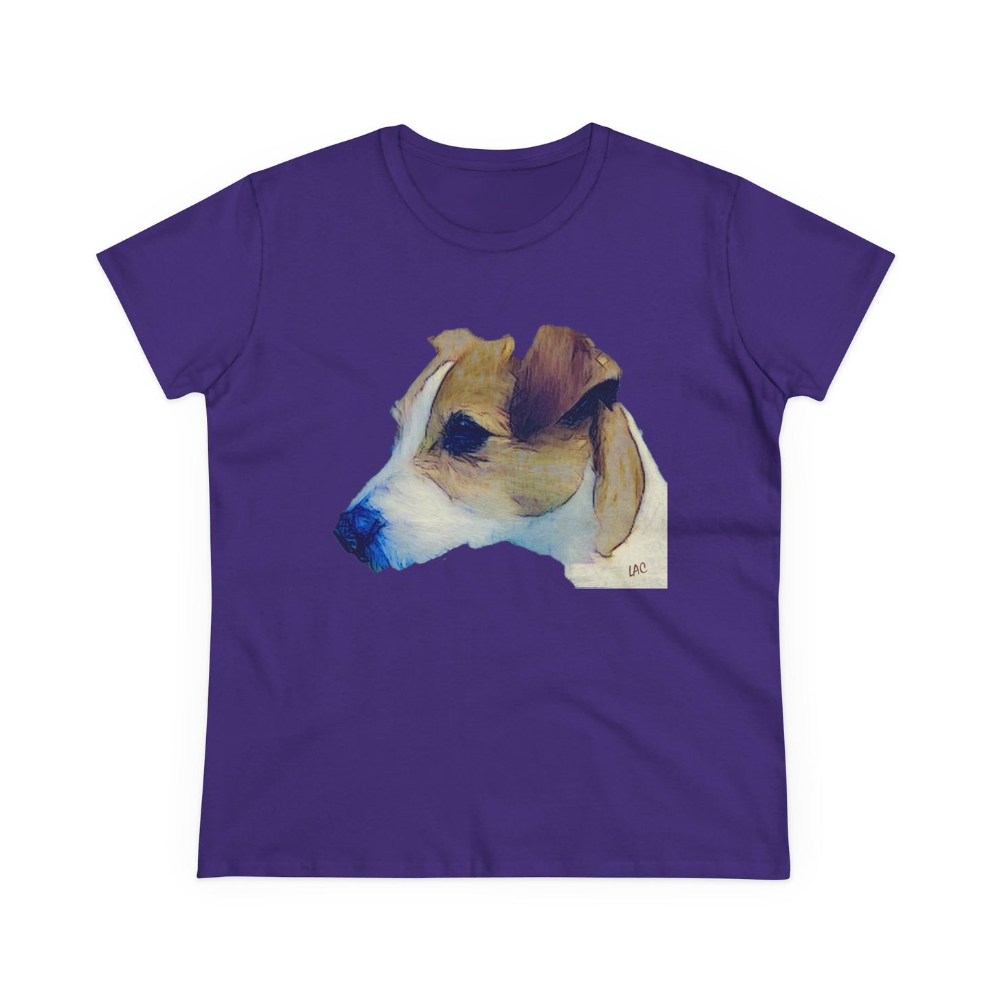 Parson Jack Russell Terrier Women's Midweight Cotton Tee
