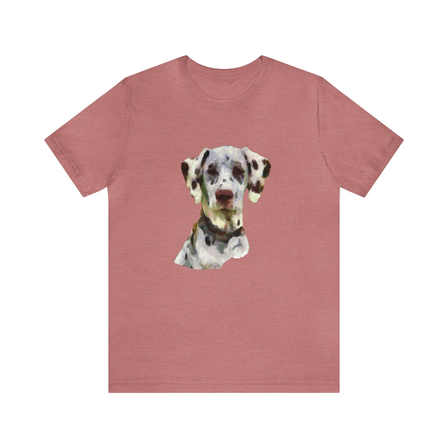 Dalmatian 'Impressionistic' - - Classic Jersey Short Sleeve Tee