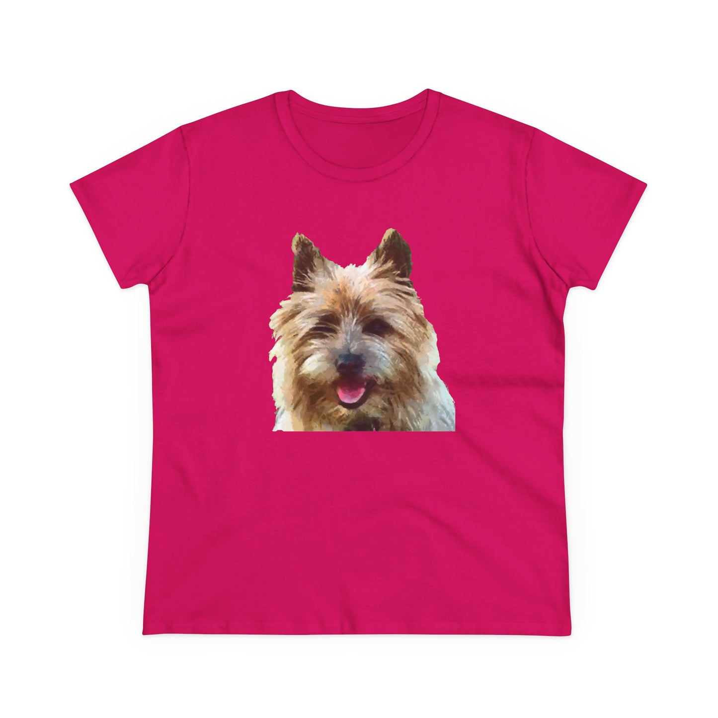 Cairn Terrier 'Toto' Women's Midweight Cotton Tee