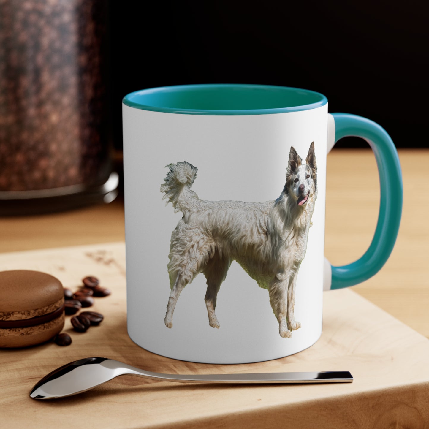 Pyrenean Shepherd 11oz Ceramic Accent Mug
