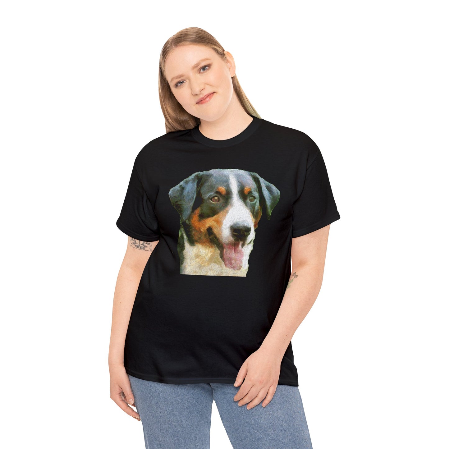 Appenzeller Sennenhund Classic Unisex Heavy Cotton Tee