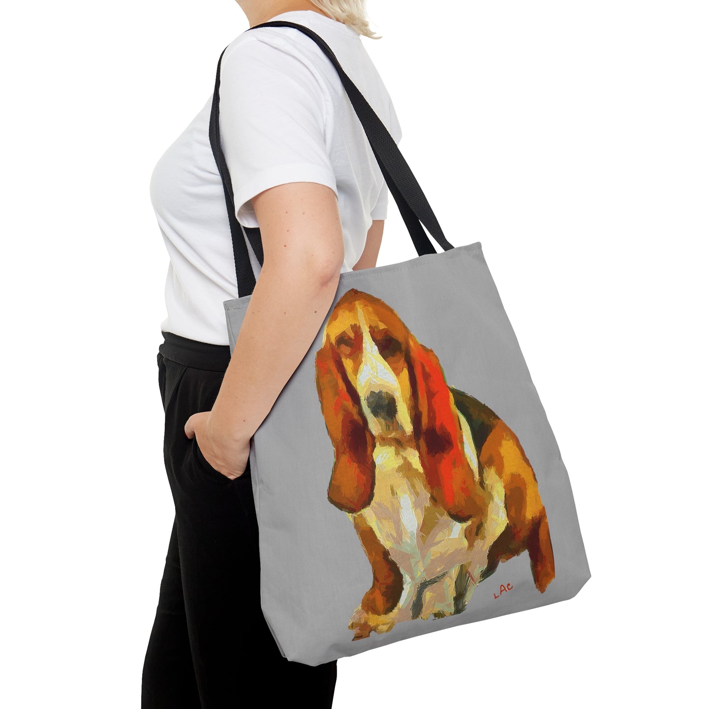 Basset Hound 'Lautrec' Tote Bag
