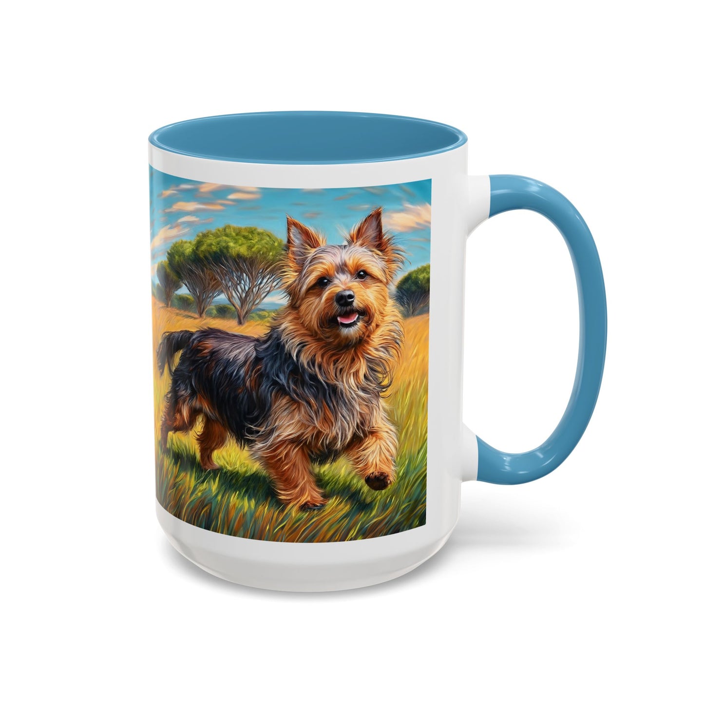 Charming Australian Terrier Ceramic Accent Coffee Mug