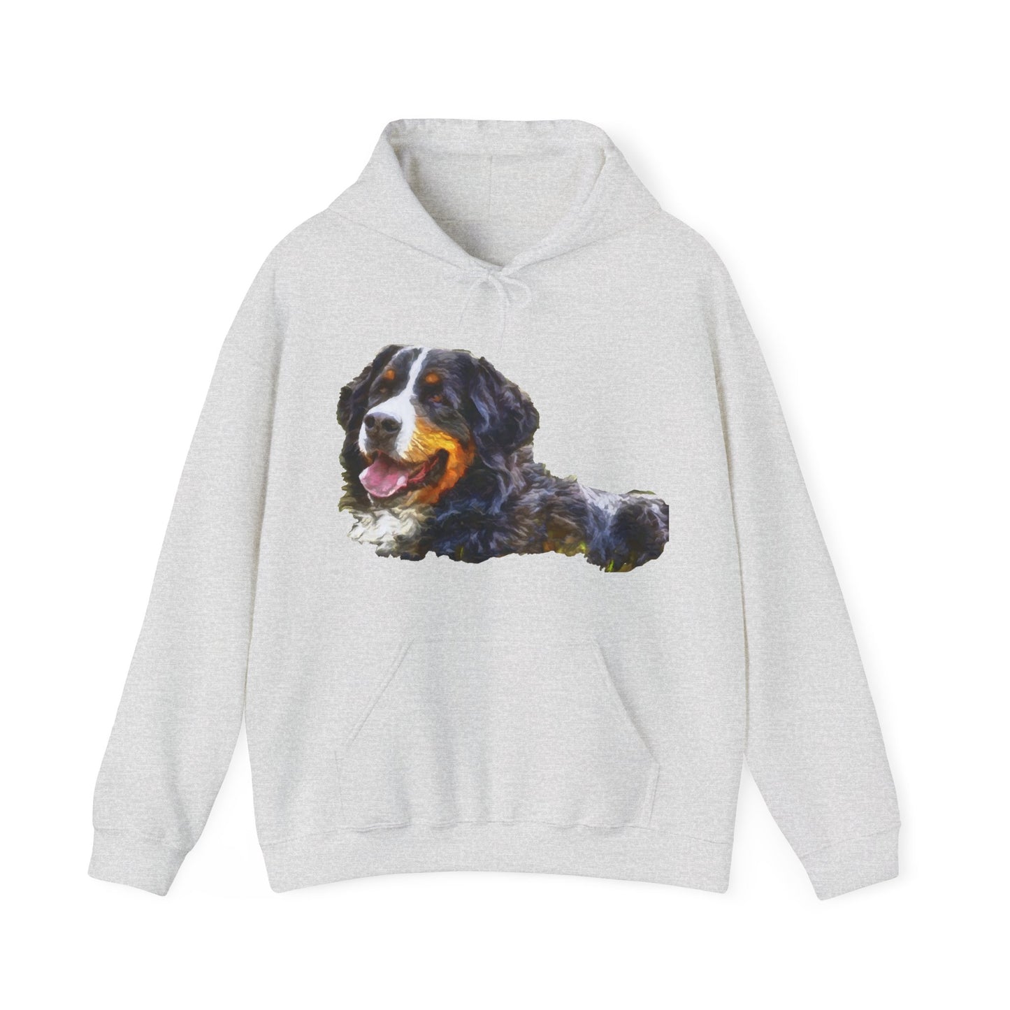 Bernese Mountain Dog Unisex 50/50 Hoodie: Your Comfy Sidekick
