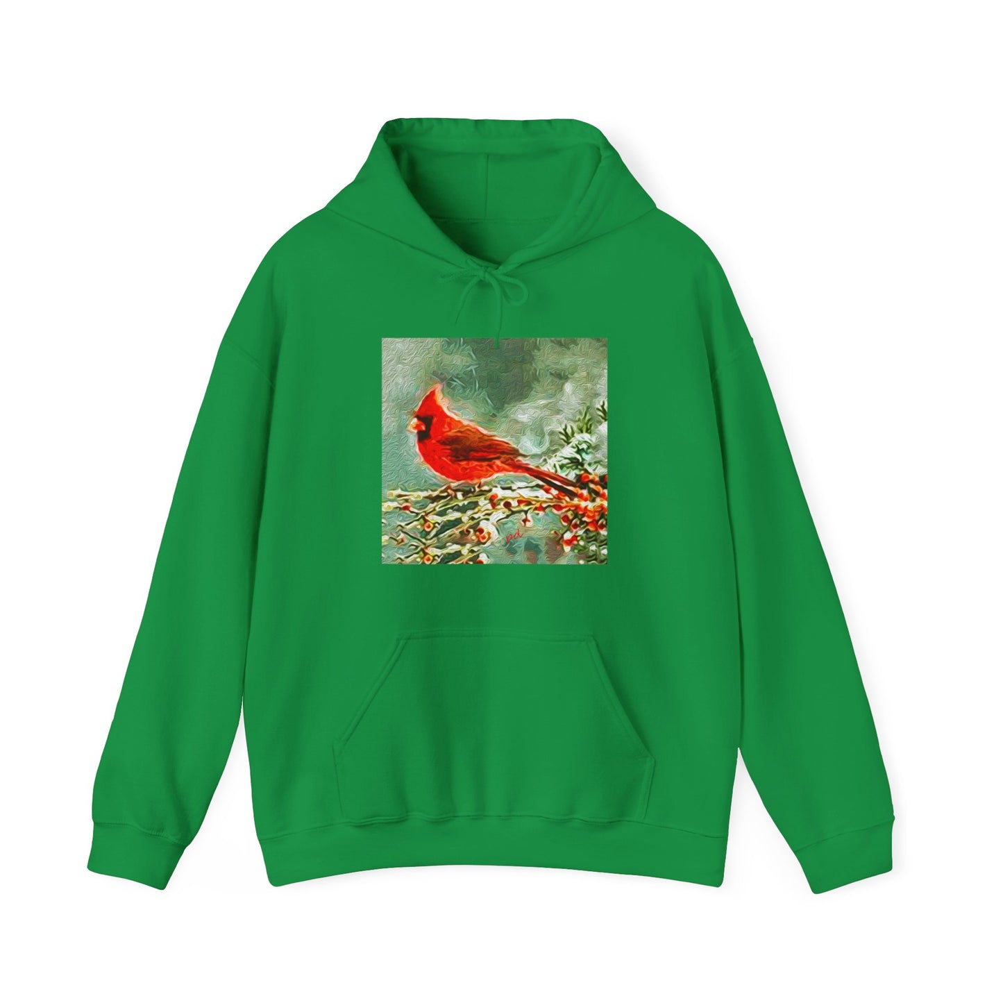 Winter Cardinal Classic 50/50 Hoodie