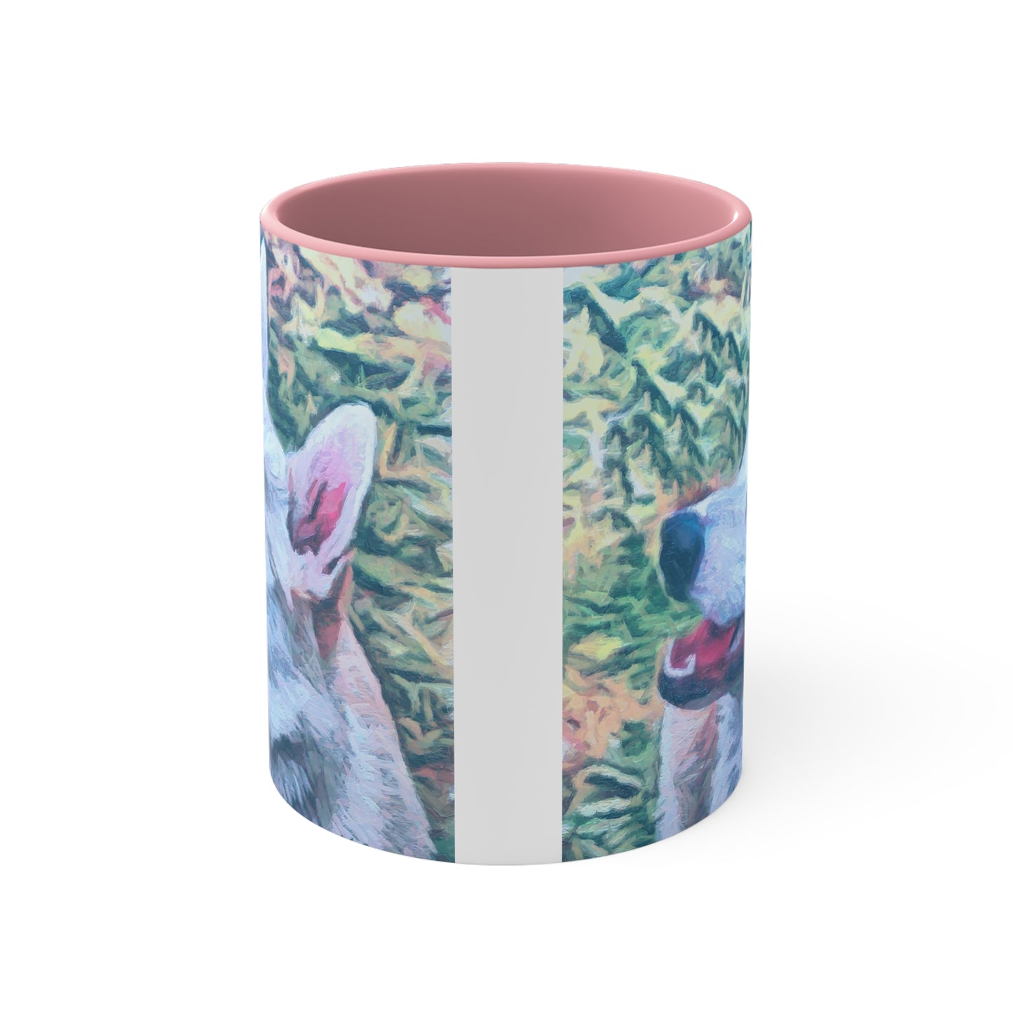 Norwegian Buhund Accent Coffee Mug, 11oz