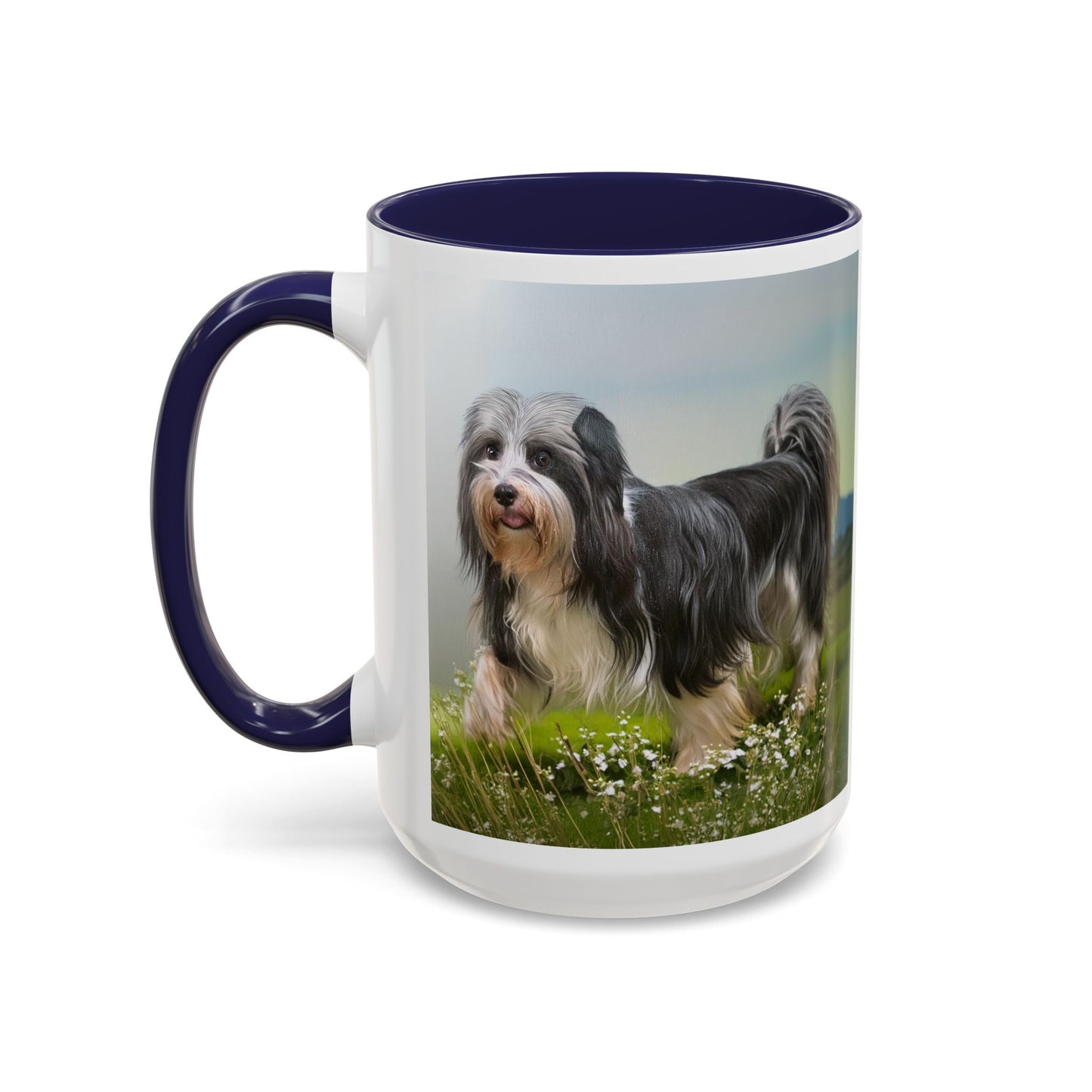 Lowchen - Ceramic Accent Coffee Mug - 2 Sizes