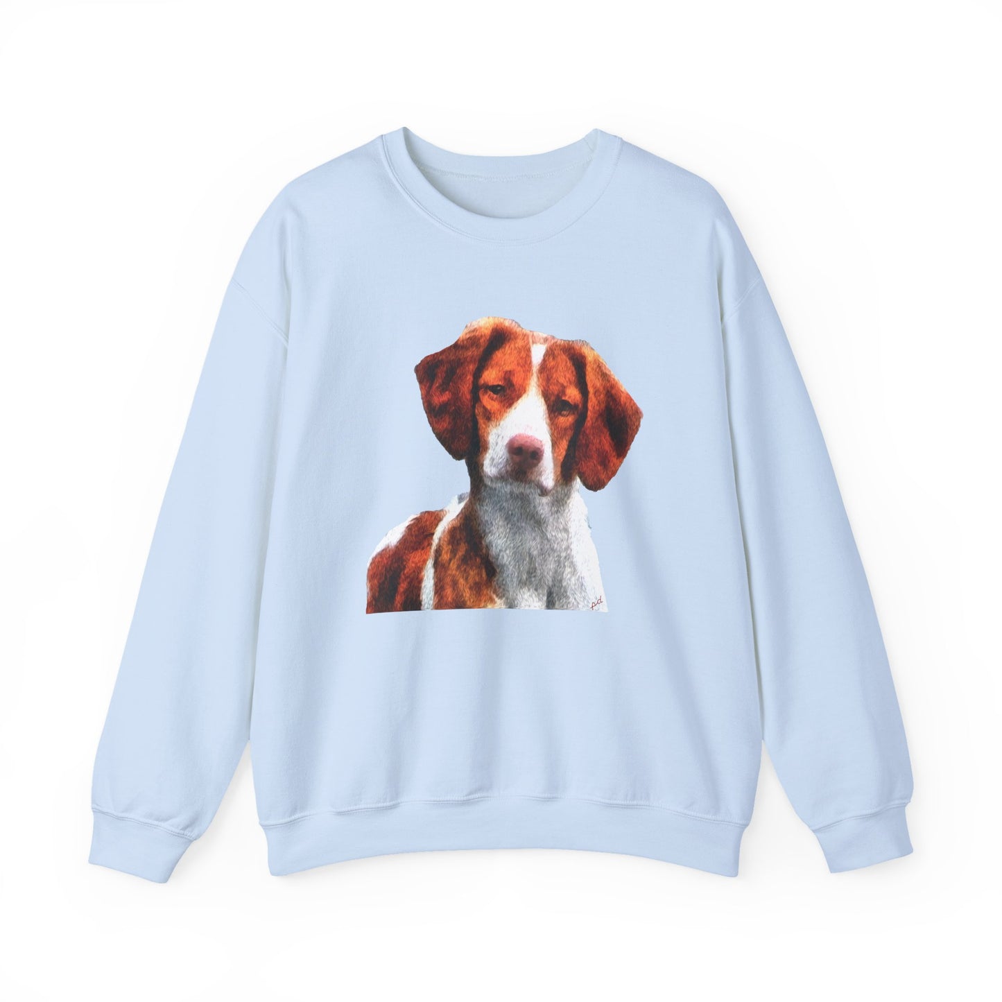 Brittany Spaniel 'Gunner' Unisex Crewneck Sweatshirt
