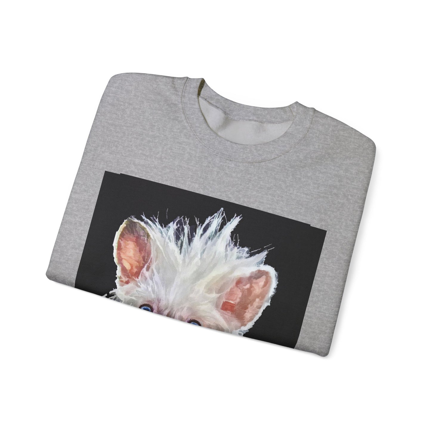 Chinese Crested Unisex 50/50 Crewneck Sweatshirt