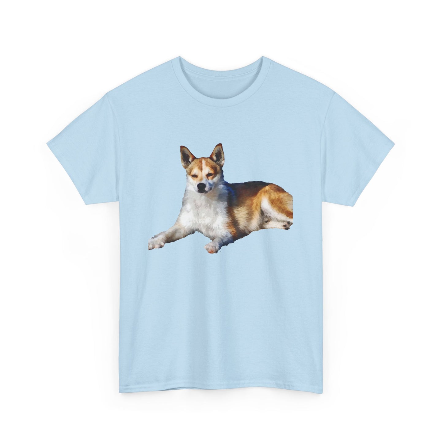 Norwegian Lundehund Unisex Heavy Cotton Tee