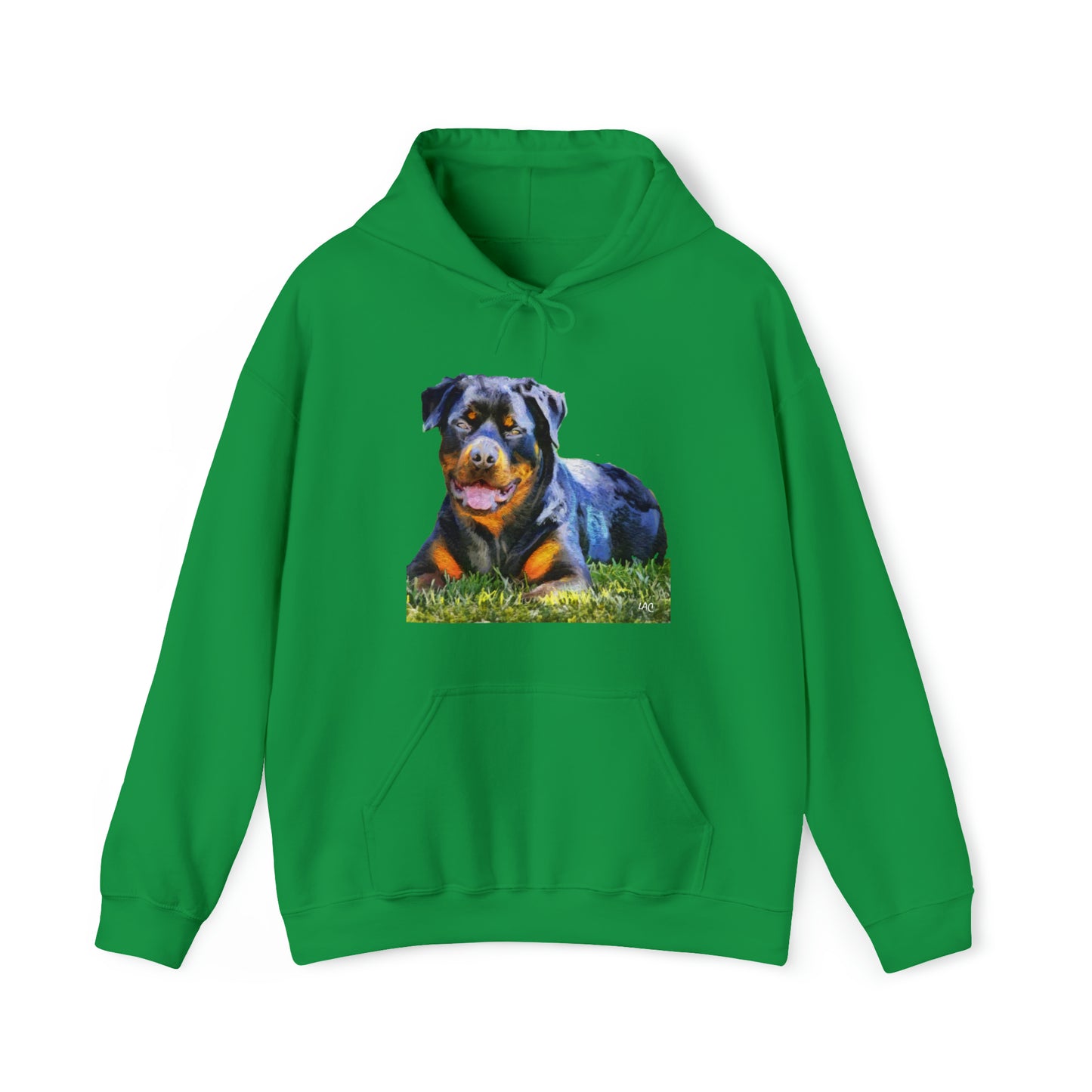 Rottweiler 'Lina' - Unisex 50/50 Hoodie