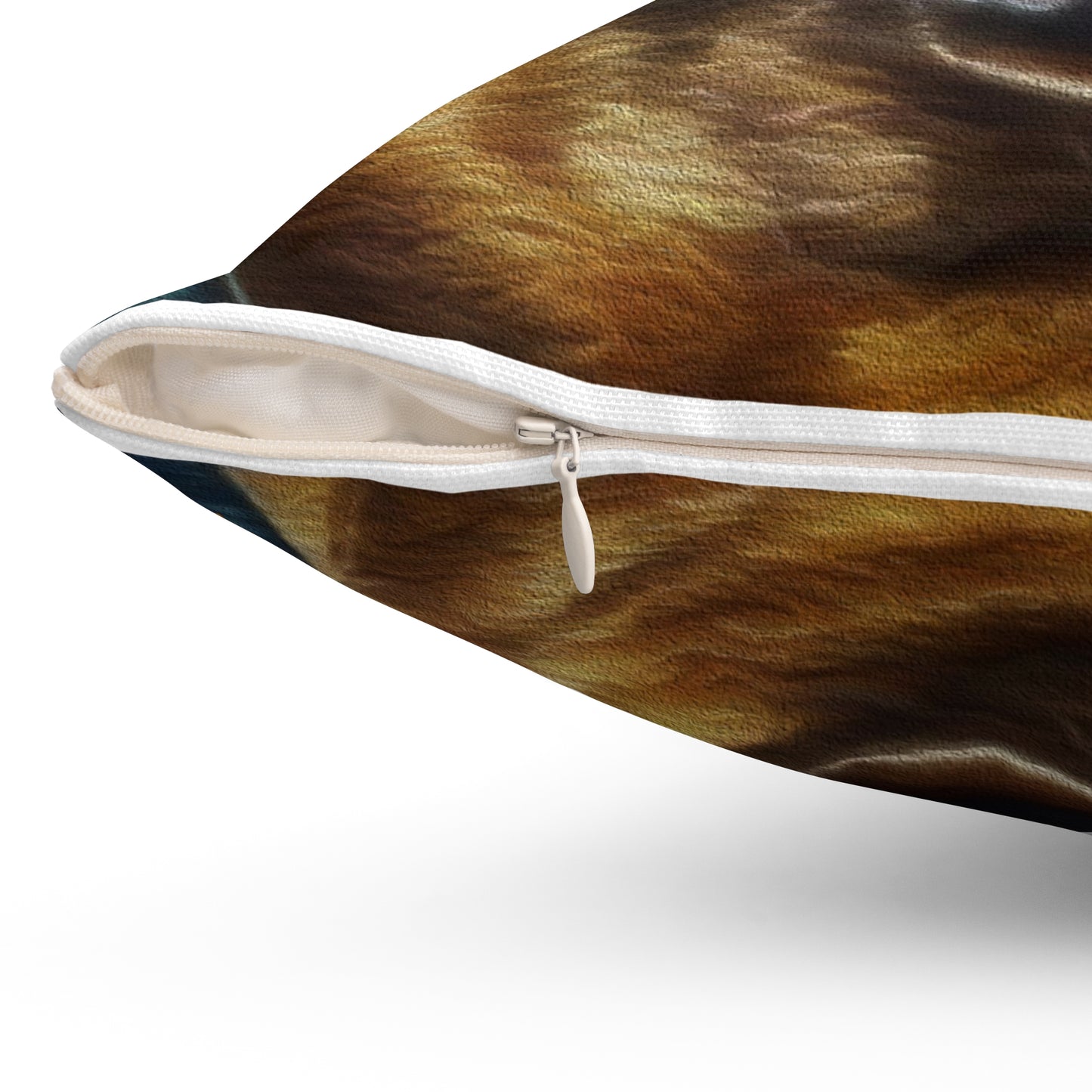 Dogue de Bordeaux Spun Polyester Throw Pillow