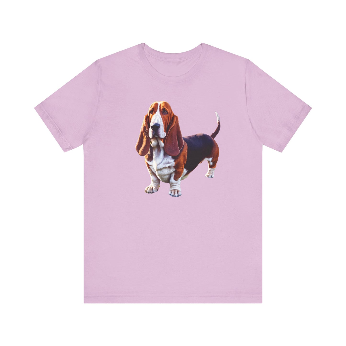 Basset Hound Unisex Jersey Short Sleeve Tee