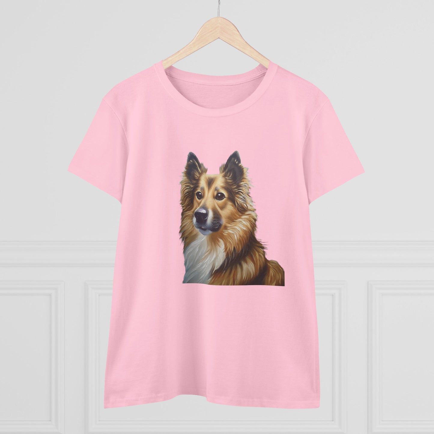 Icelandic Sheepdog Women's Midweight Cotton Tee