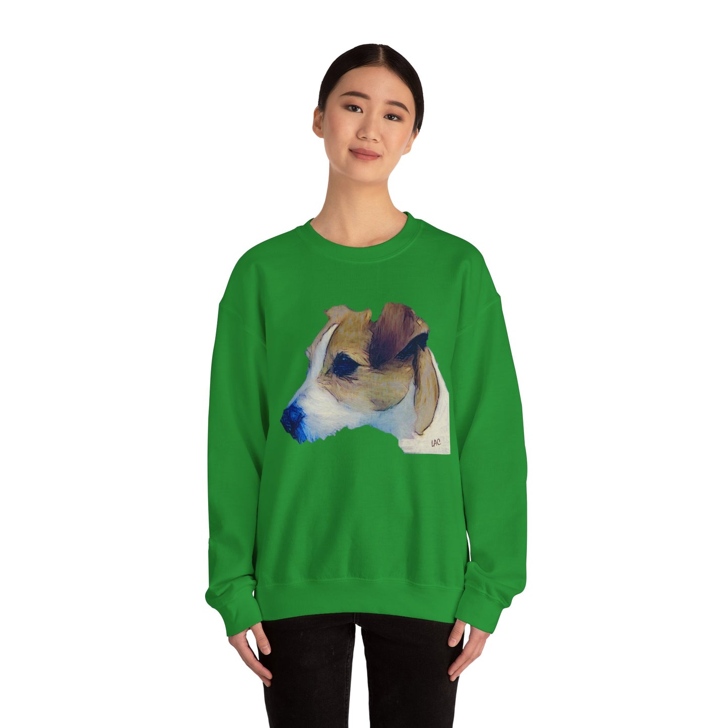 Parson Jack Russell Terrier Unisex Crewneck Sweatshirt