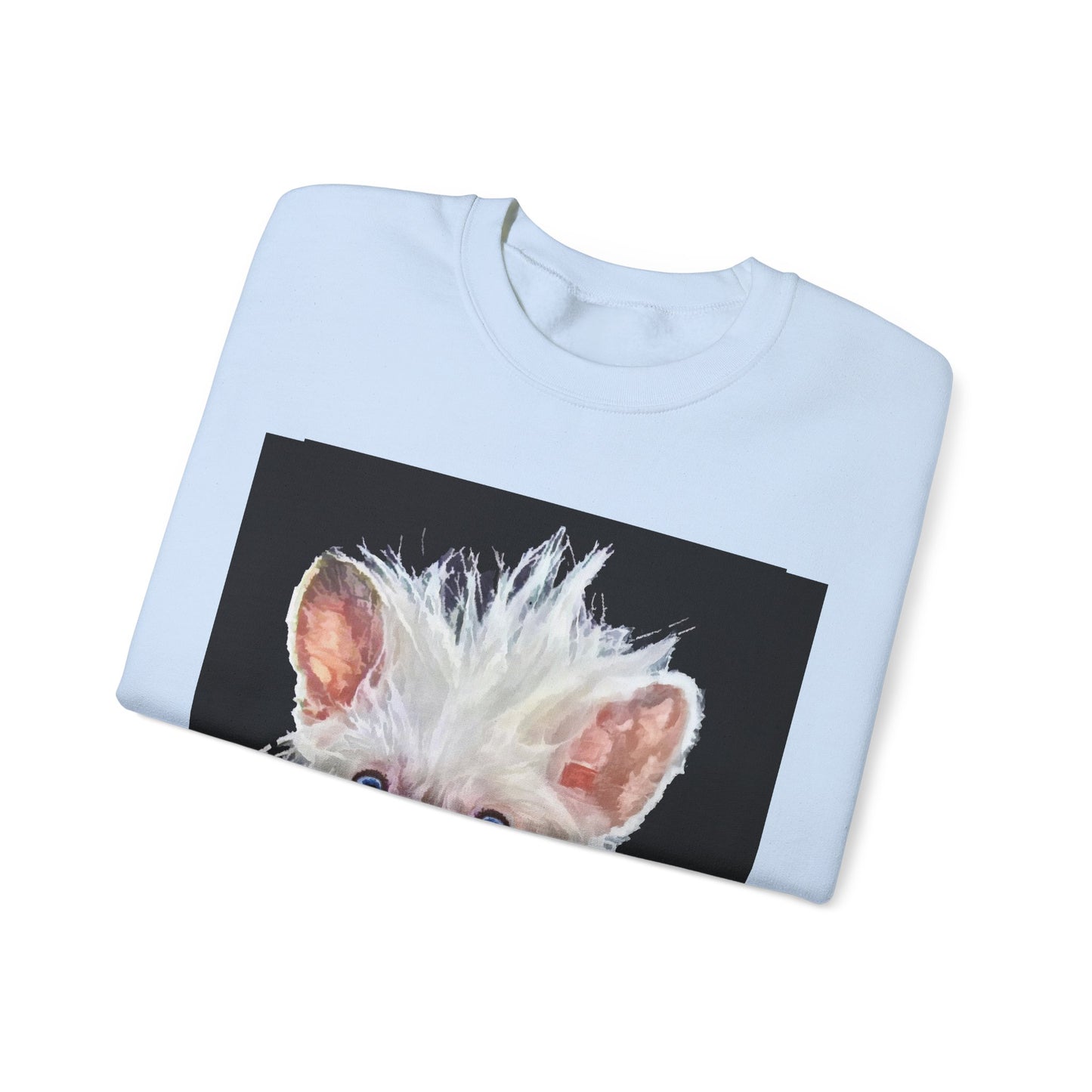 Chinese Crested Unisex 50/50 Crewneck Sweatshirt