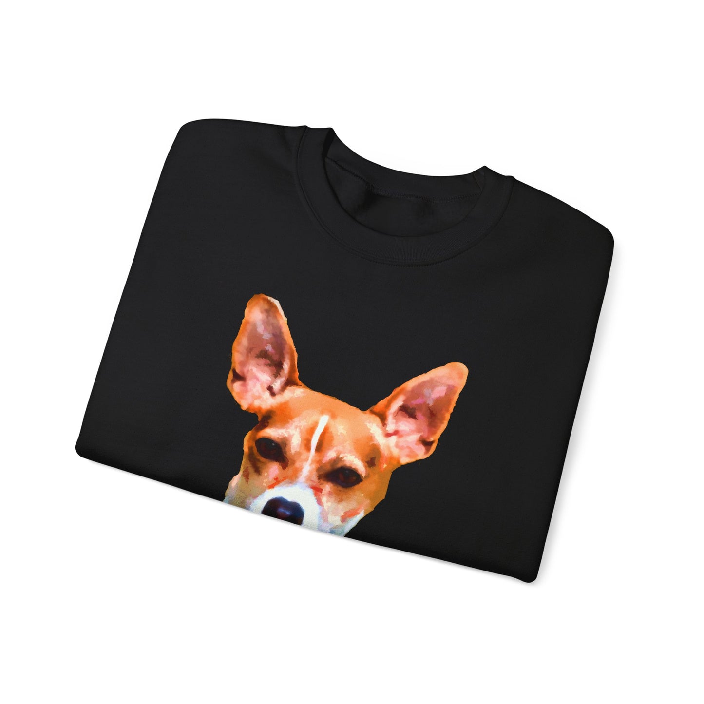 Rat Terrier Unisex 50/50 Crewneck Sweatshirt
