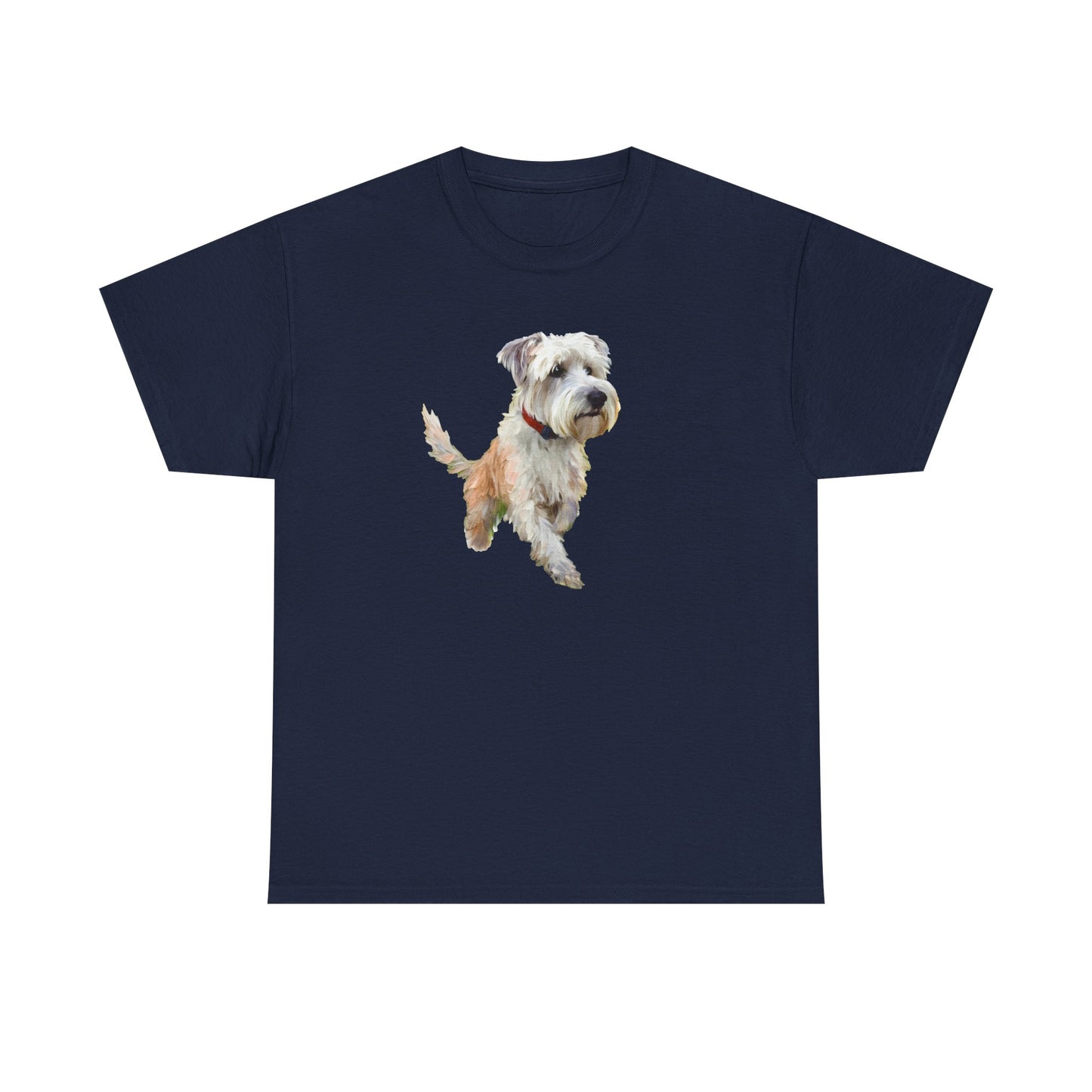 Dandie Dinmont Terrier Unisex Heavy Cotton Tee