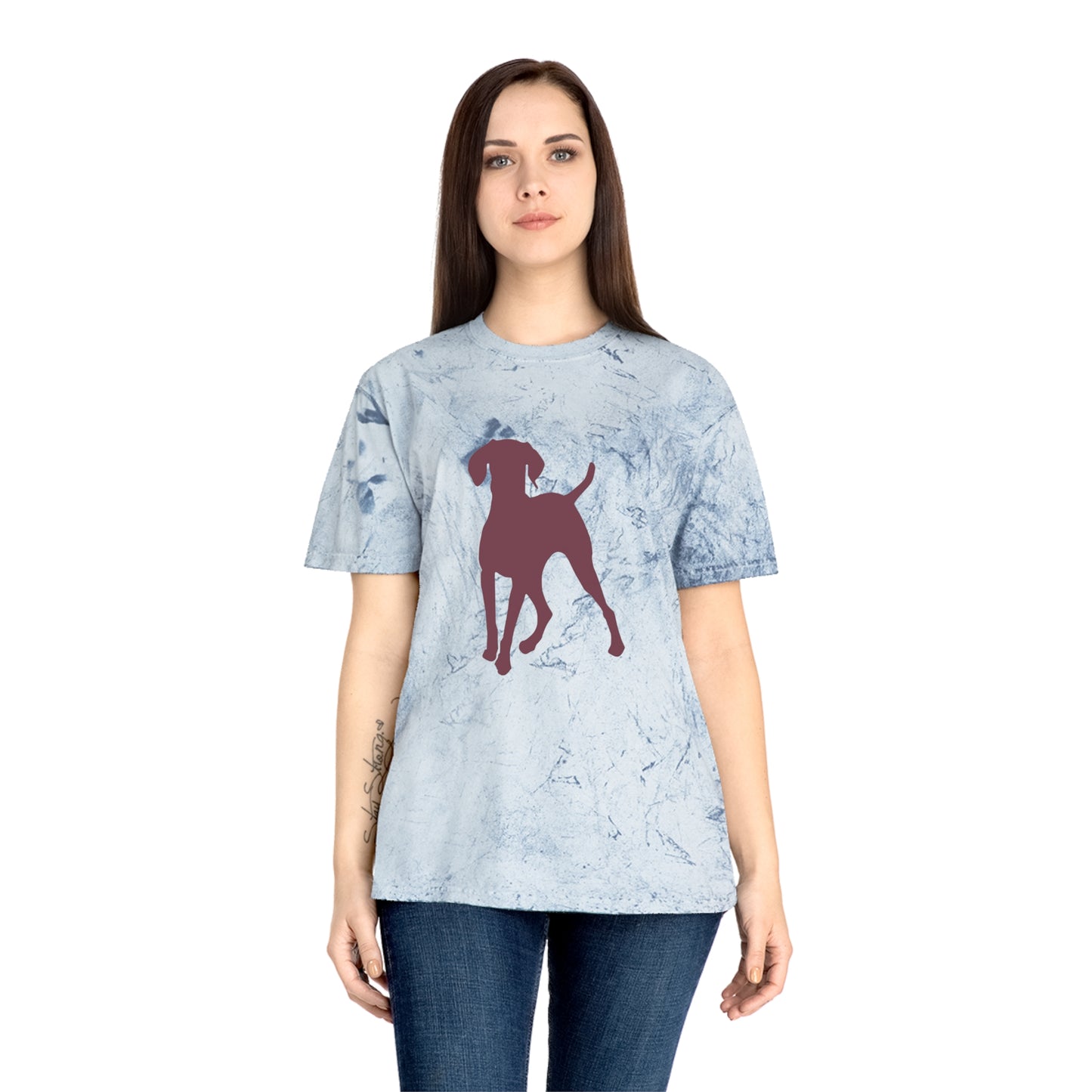 Hungarian Vizsla Unisex Cotton Color Blast T-Shirt