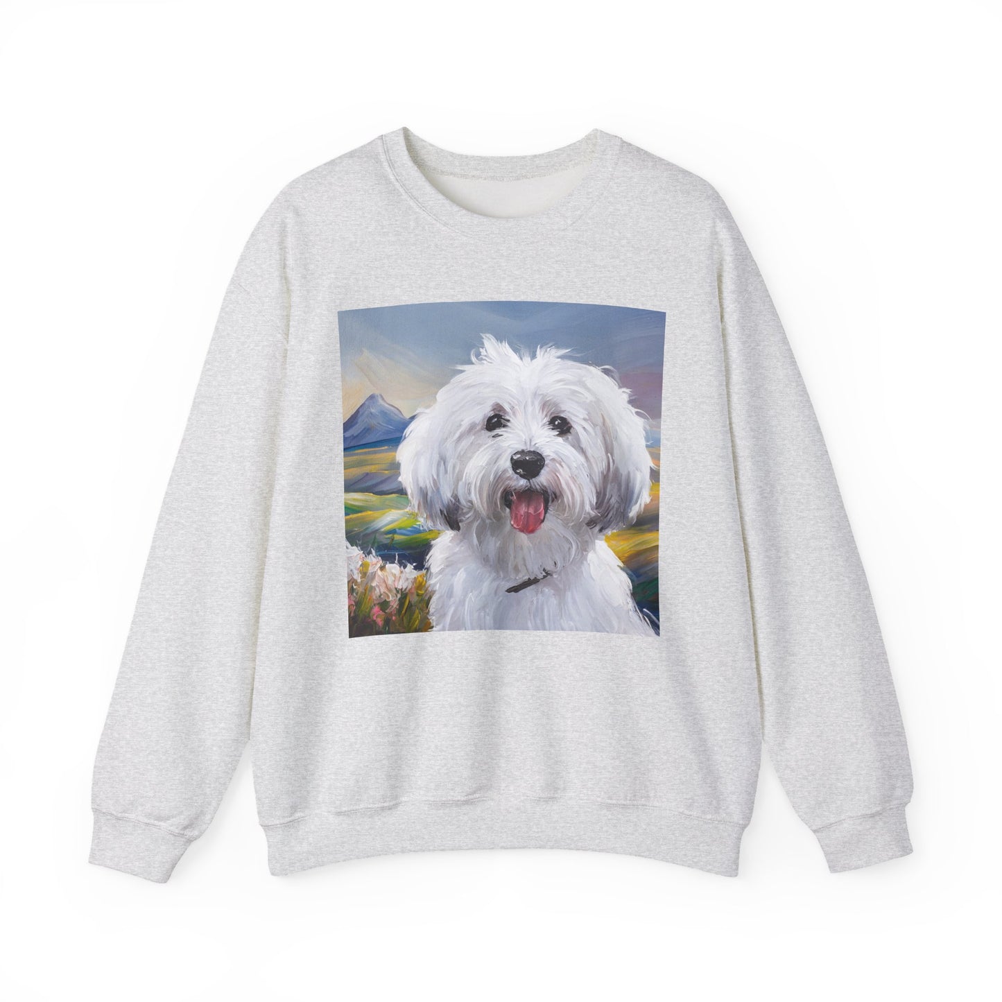 Coton de Tulear Cozy Unisex Crewneck Sweatshirt
