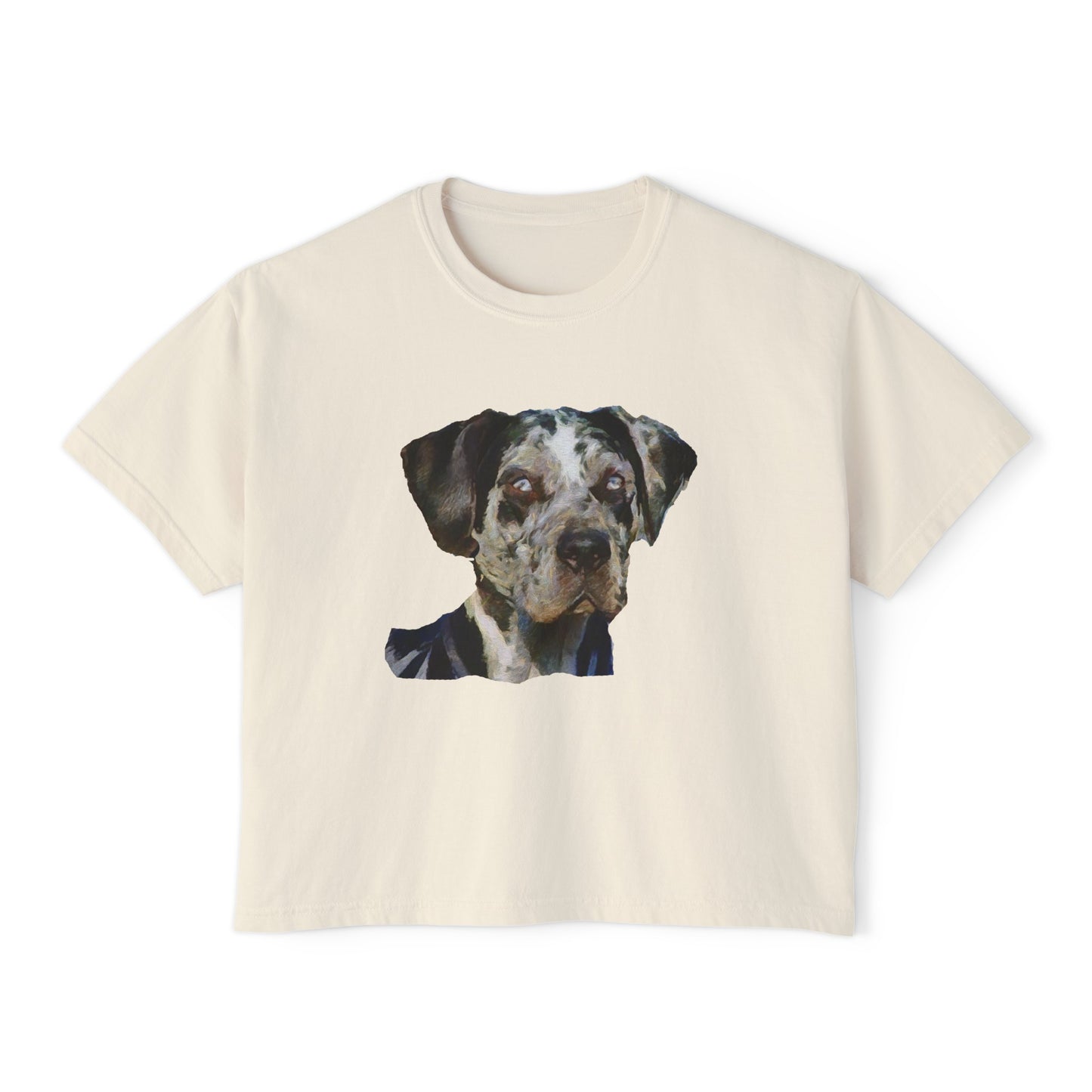 American Leopard Hound Women's Oversized Boxy Tee
