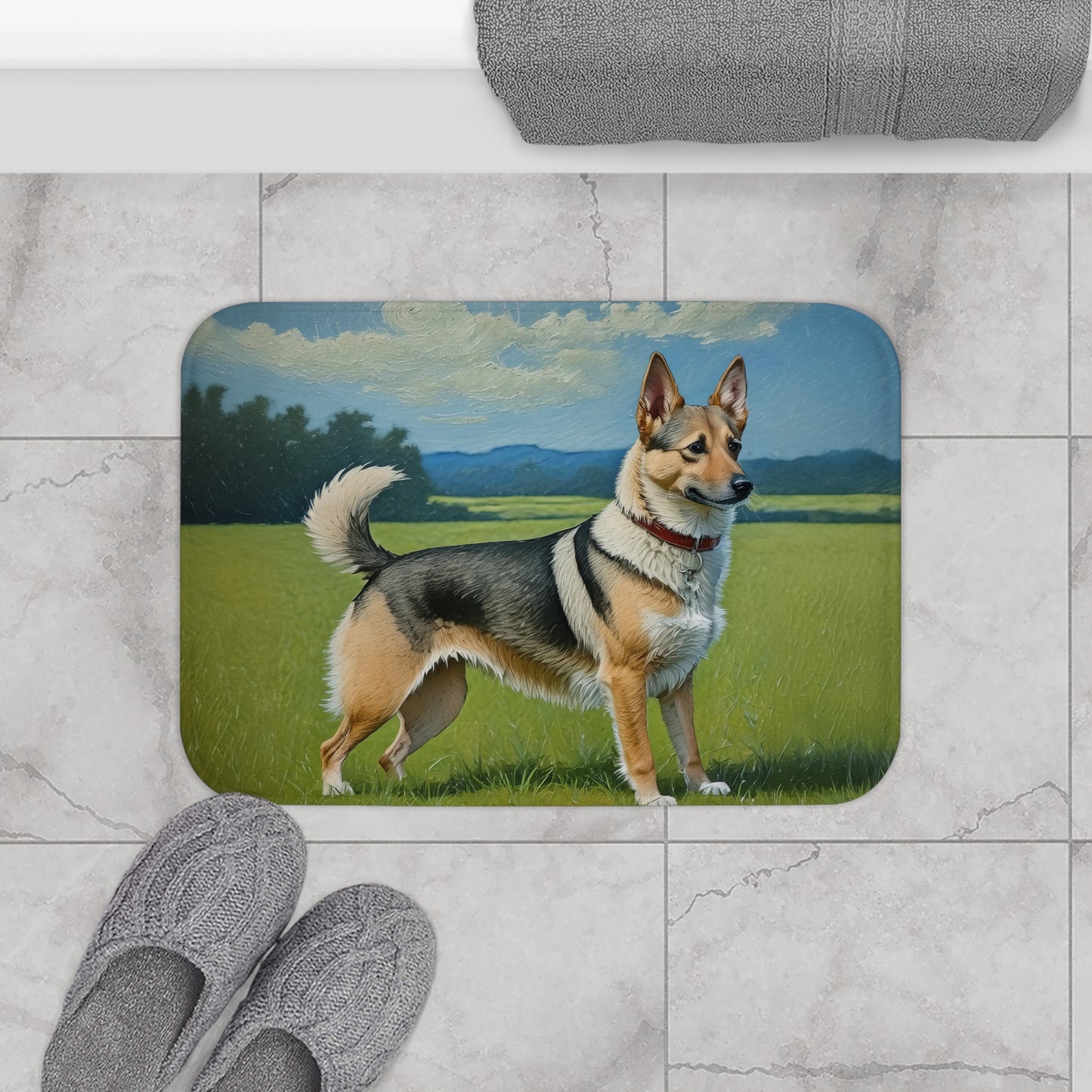 Swedish Vallhund - Bathroom Rug Mat