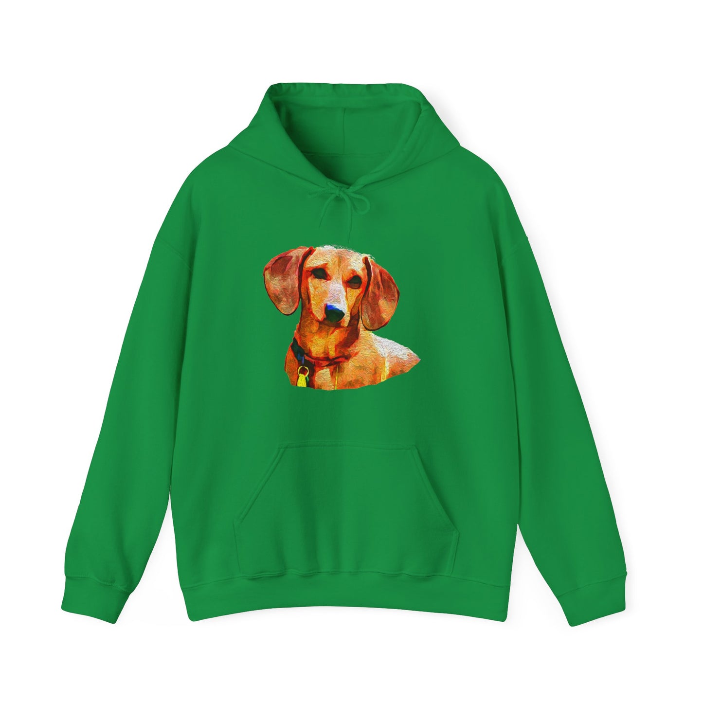 Dachshund 'Daisy' Unisex 50/50 Hoodie by DoggyLips™