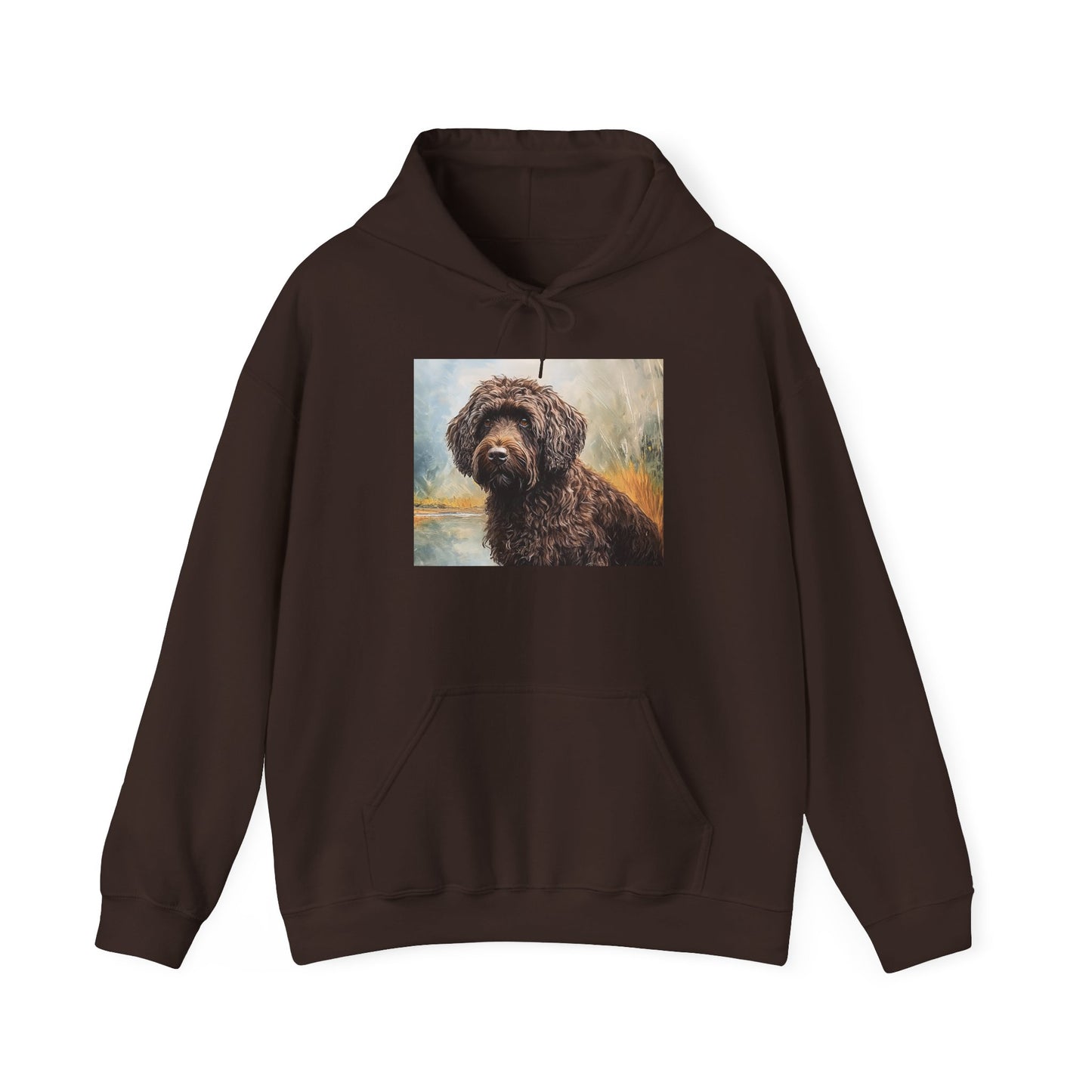 Barbet Unisex 50/50 Hooded Sweatshirt