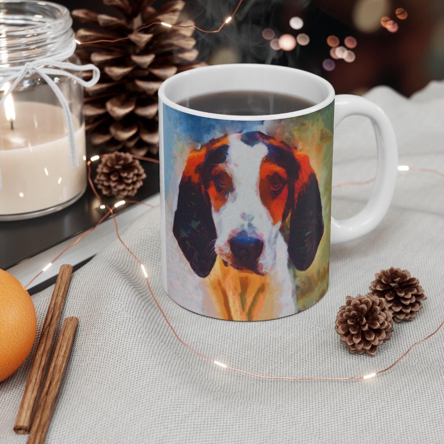 Treeing Walker Coonhound - Ceramic Mug 11oz